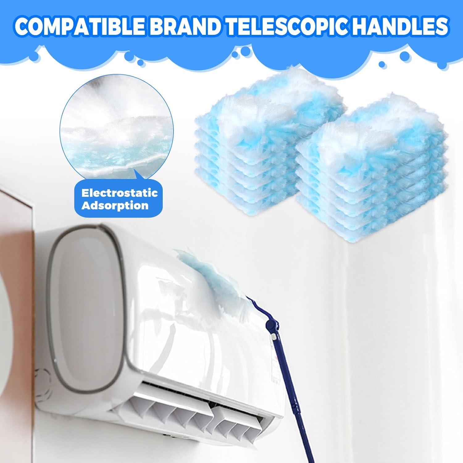 Recargas Duster Swiffer LYASIL - 50 Recargas + 5 Mangos