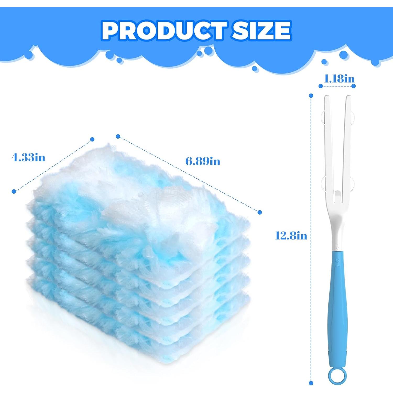 Recargas Duster LYASIL 20 Unidades + 2 Mangos para Limpieza