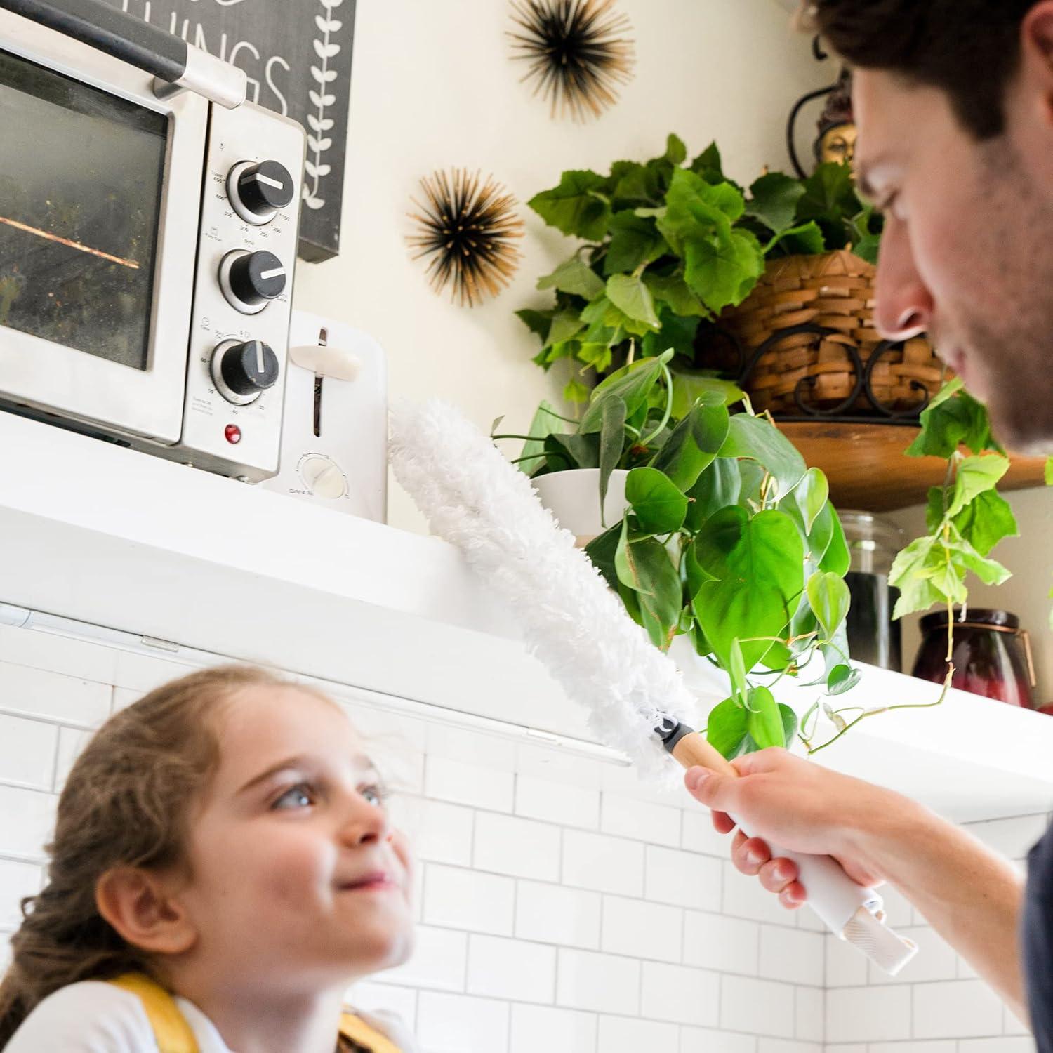 Plumero de Microfibra Lavable Full Circle FC14603W Blanco