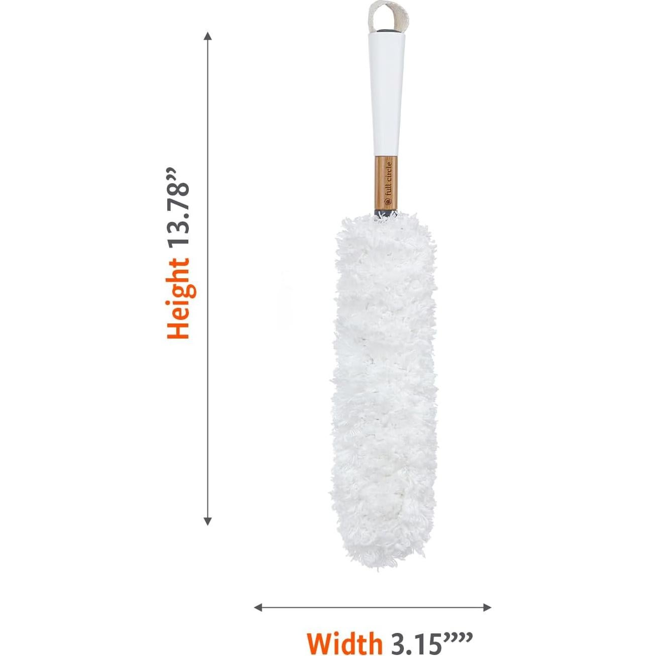 Plumero de Microfibra Lavable Full Circle FC14603W Blanco