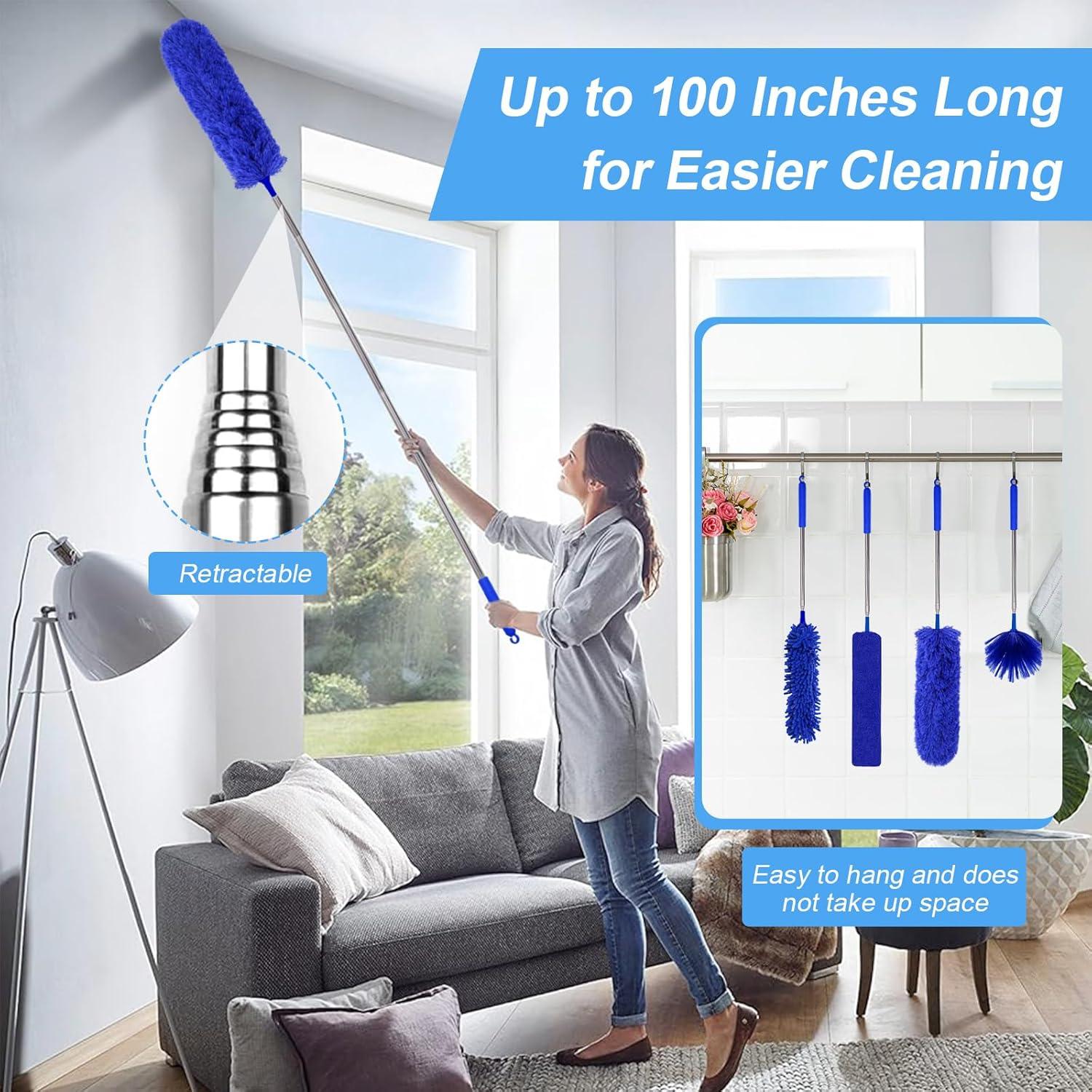 Kit de Limpieza Duraone 5 en 1 con Polo Extensible 254 cm