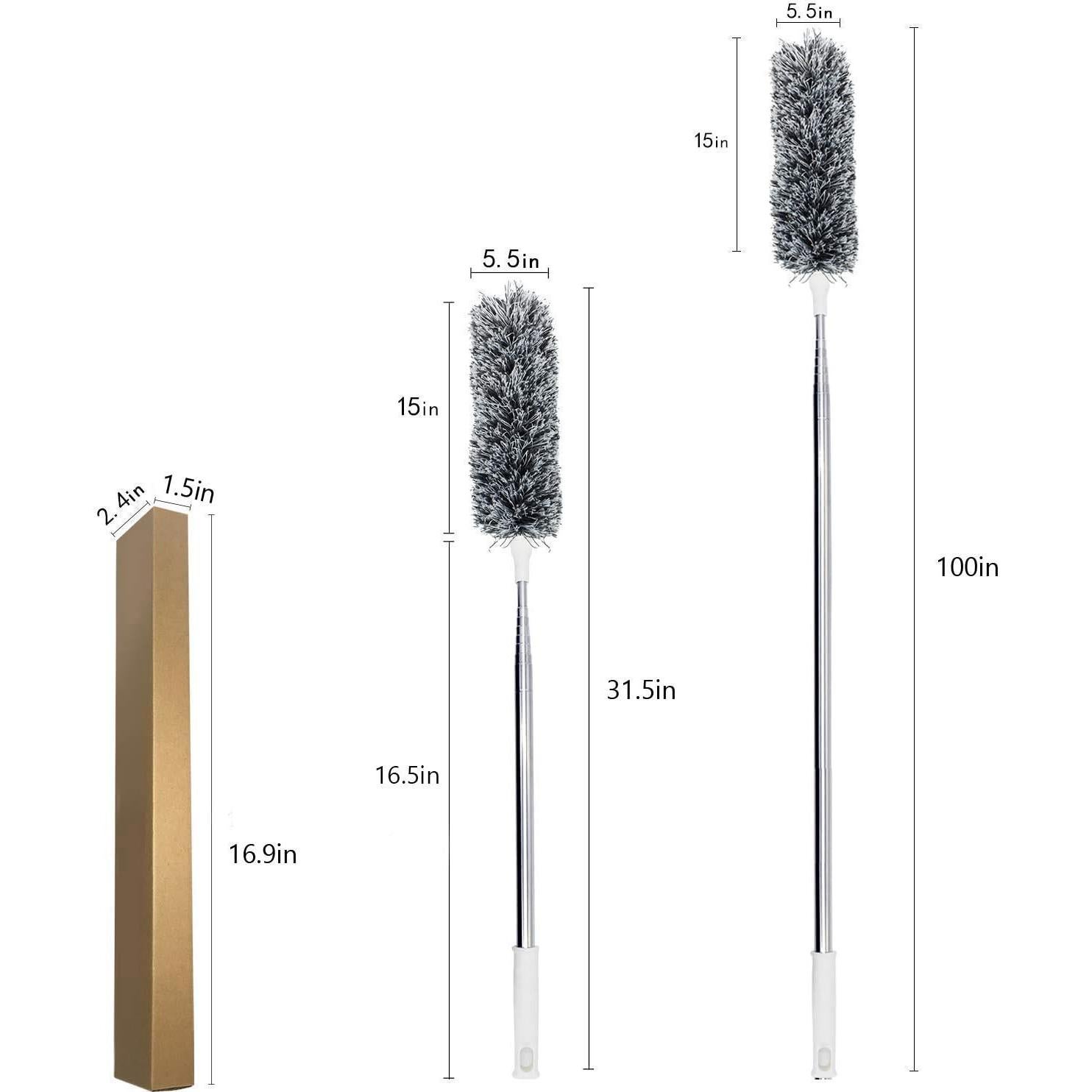 Duster Extensible Lomida de Microfibra 254 cm Flexible