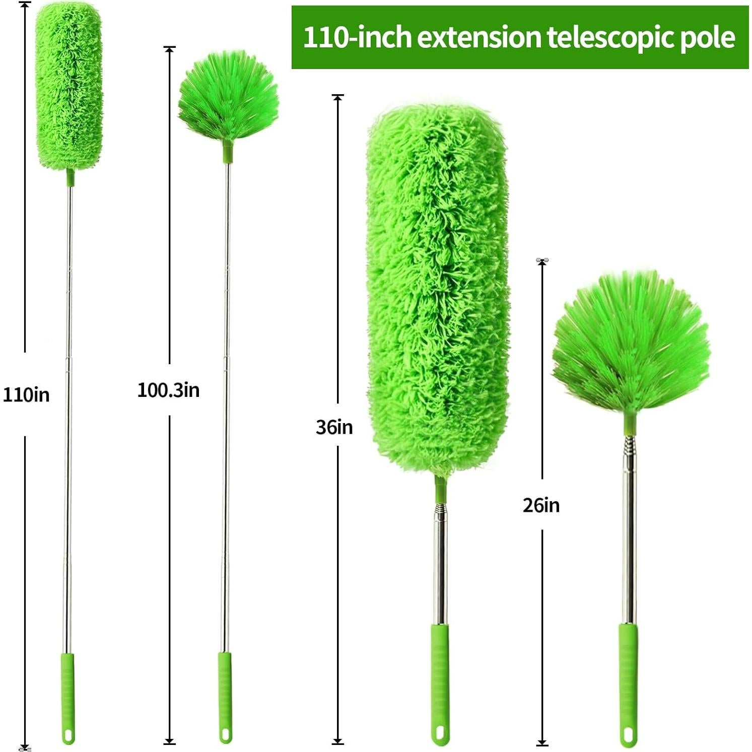 Limpiador Telarañas FAMYLI con Polo Extensible 280 cm