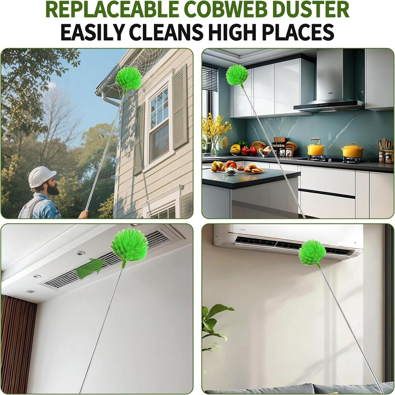 Limpiador Telarañas FAMYLI con Polo Extensible 280 cm