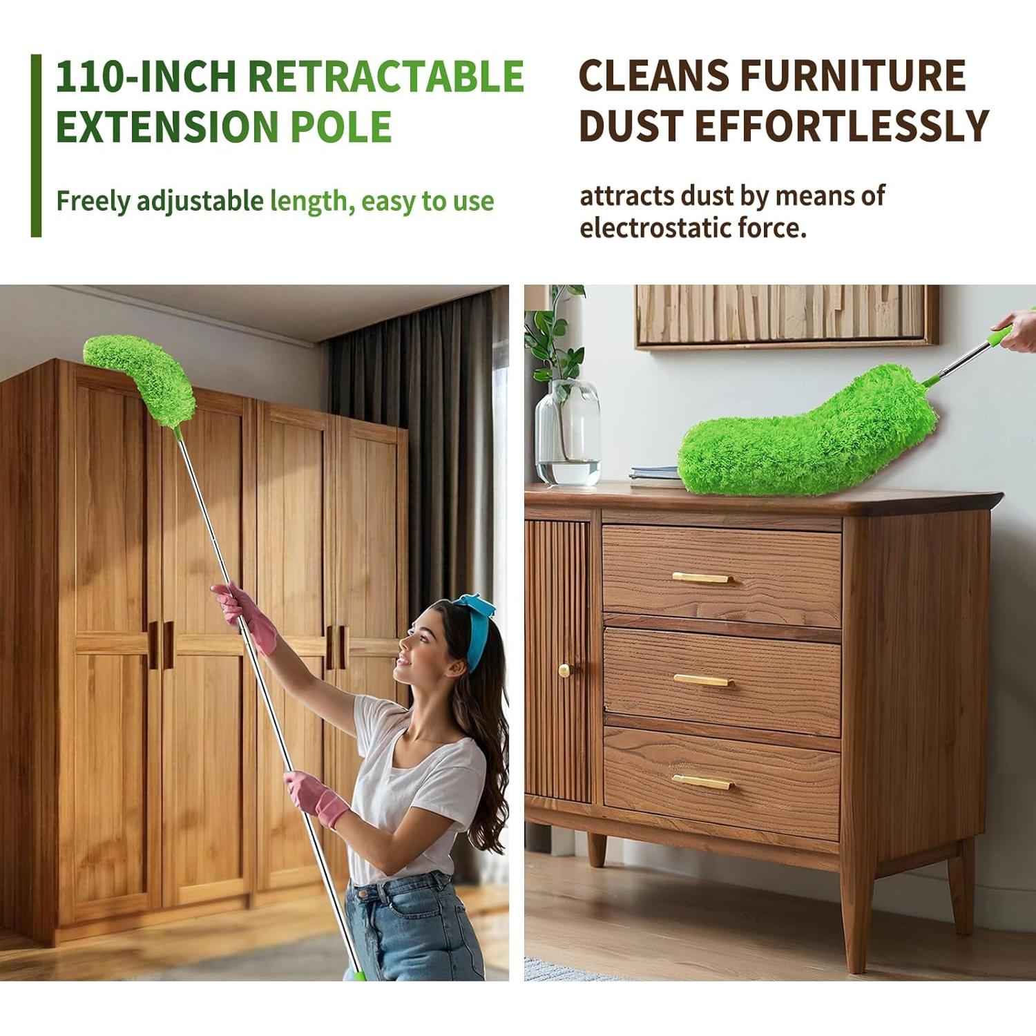 Limpiador Telarañas FAMYLI con Polo Extensible 280 cm