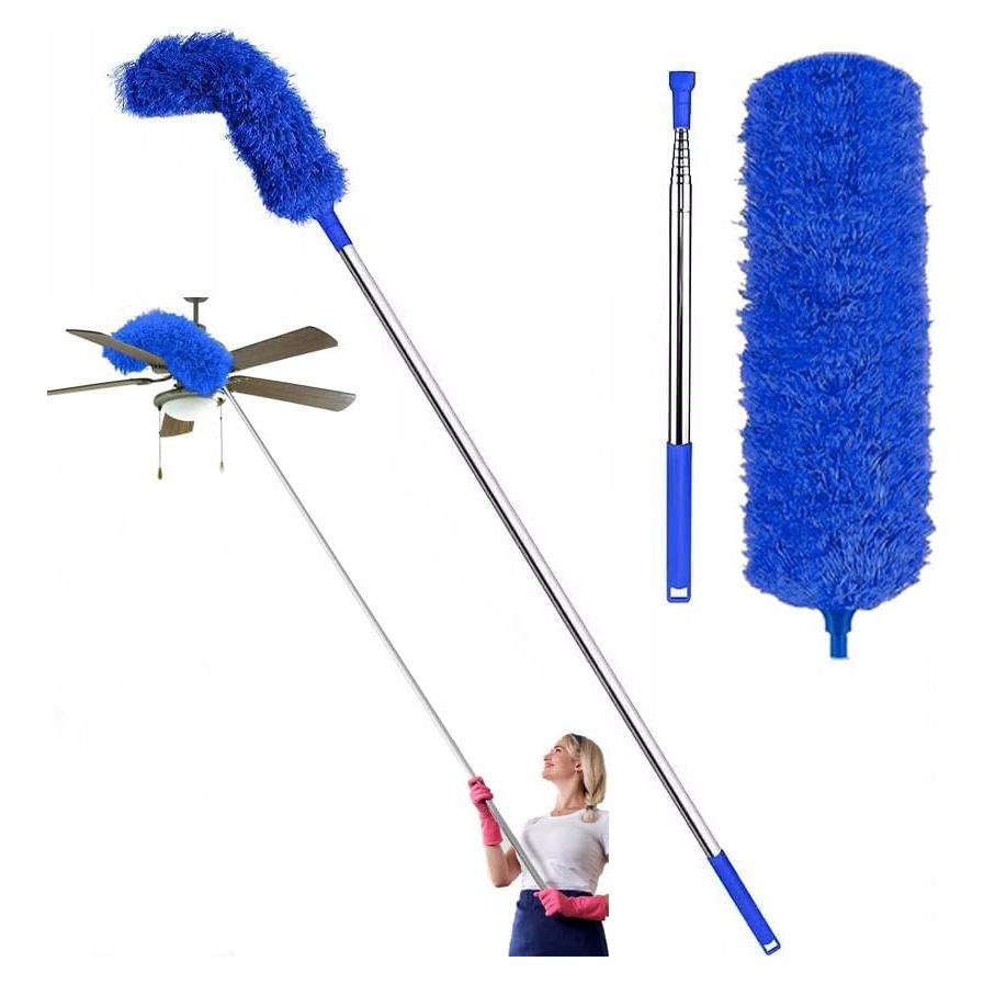 Plumero Extensible Sbrong 76-254 cm Microfibra Azul