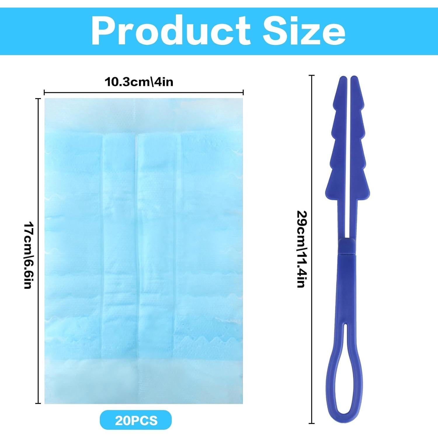 Recargas de Duster MUZHUPGUZ con Mango Ergonómico - 20 Pcs