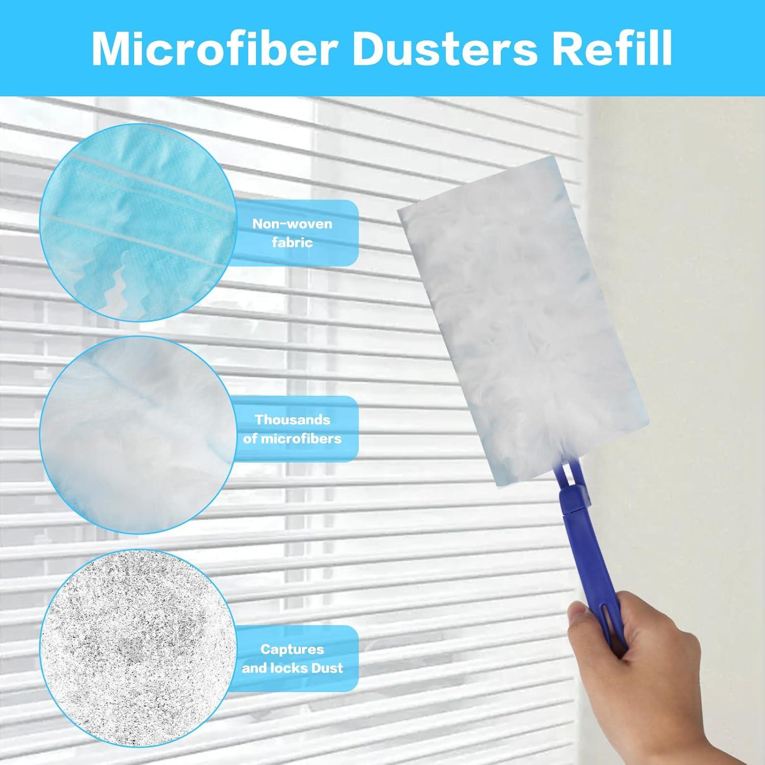 Recargas de Duster MUZHUPGUZ con Mango Ergonómico - 20 Pcs