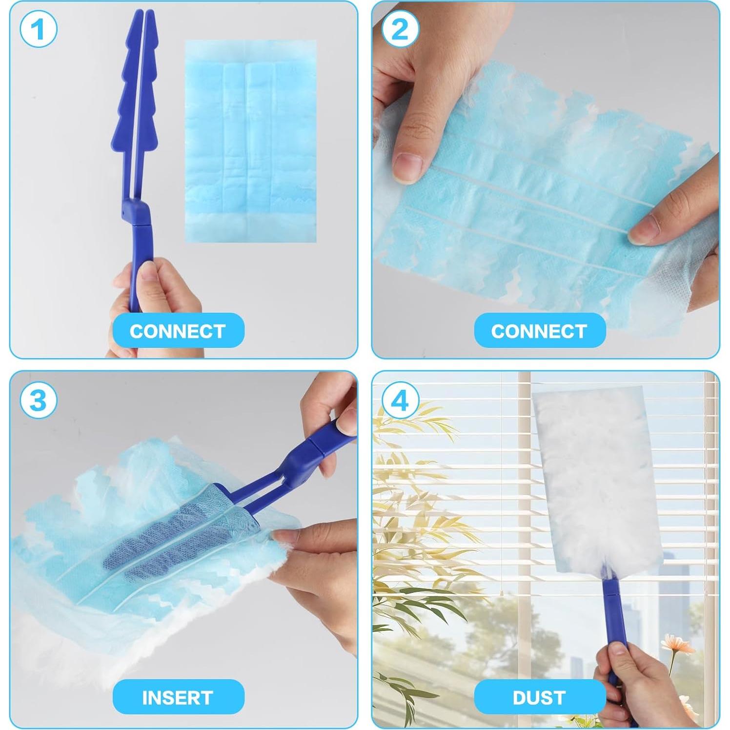 Recargas de Duster MUZHUPGUZ con Mango Ergonómico - 20 Pcs