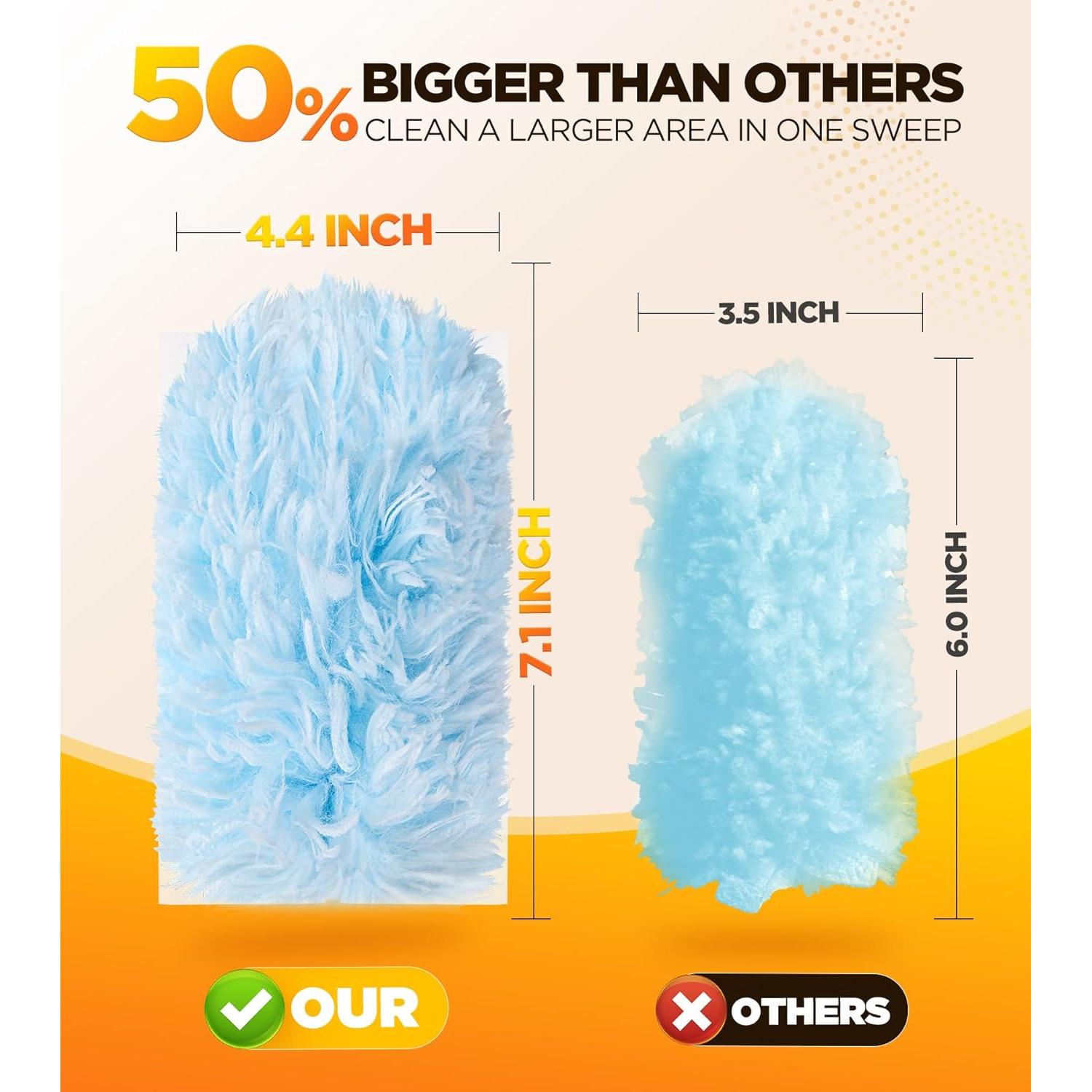 Recarga 30 Dusters Microfibra REKOPI + 1 Mango Ergonómico