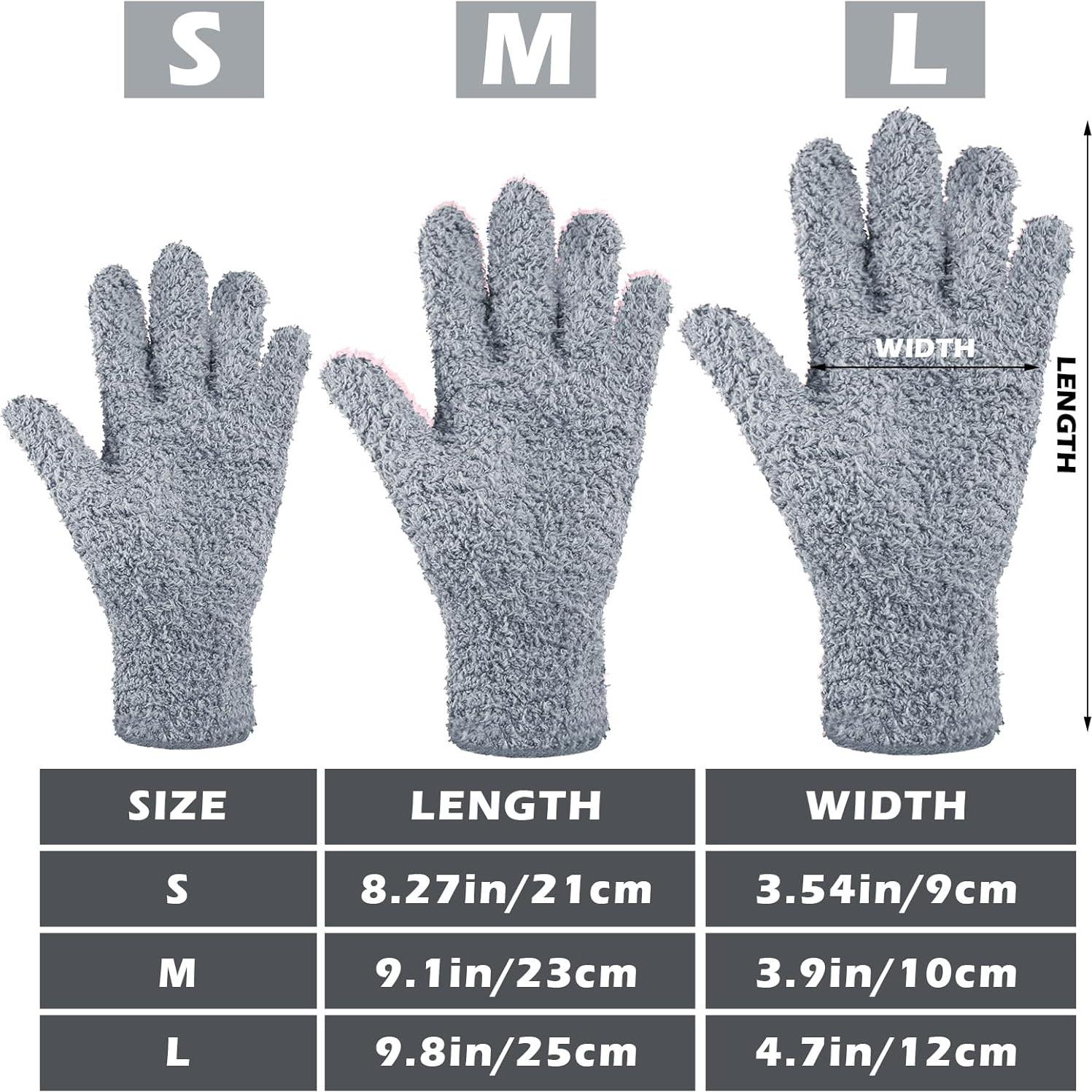 Guantes de Microfibra Patelai para Limpiar Plantas - 3 Pares