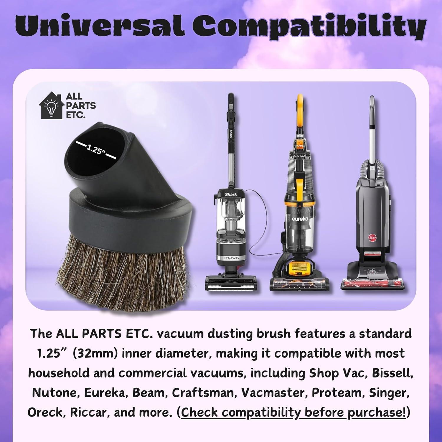 Cepillo Redondo para Aspiradora ALL PARTS ETC. 32mm Suave