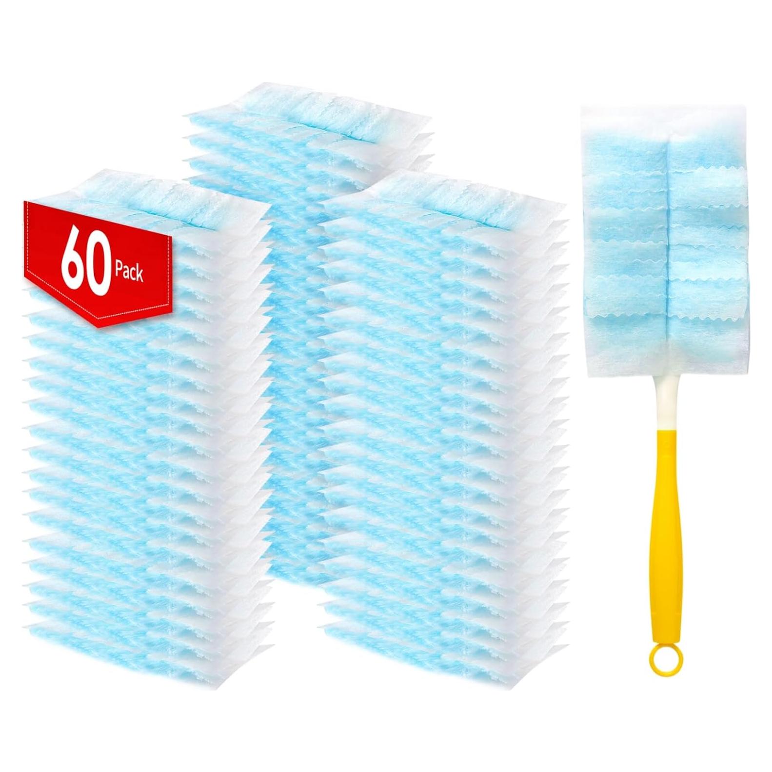 60 Recargas Plumero Electrostático Senowi + Mango Corto