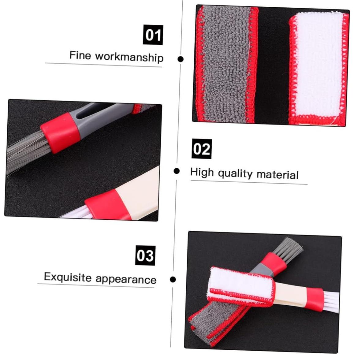 Juego de 4 Cepillos de Limpieza NIYANGLE para Coche y Teclado