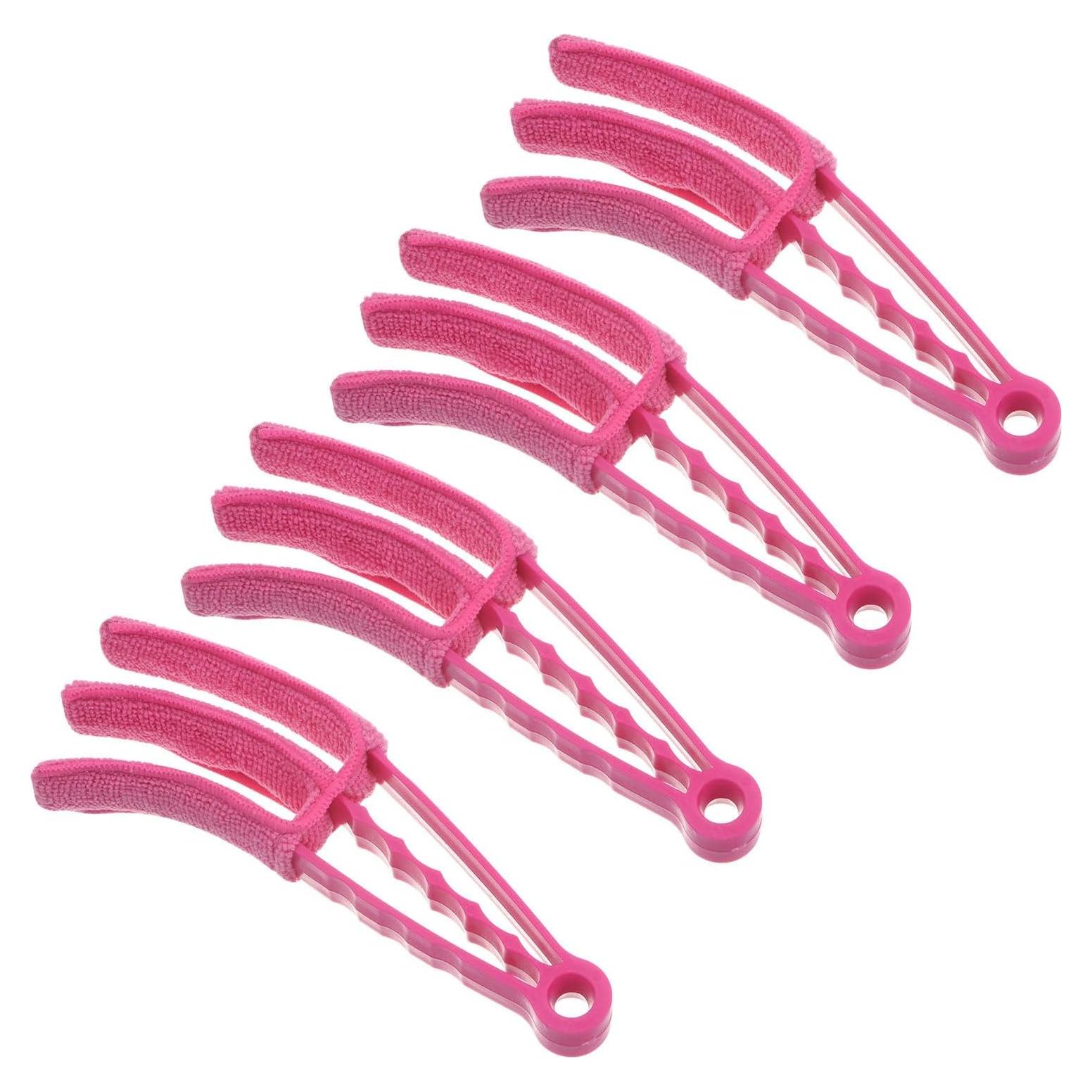 Limpiador de Persianas PATIKIL 4 Pcs Rosa 21cm Eficiente