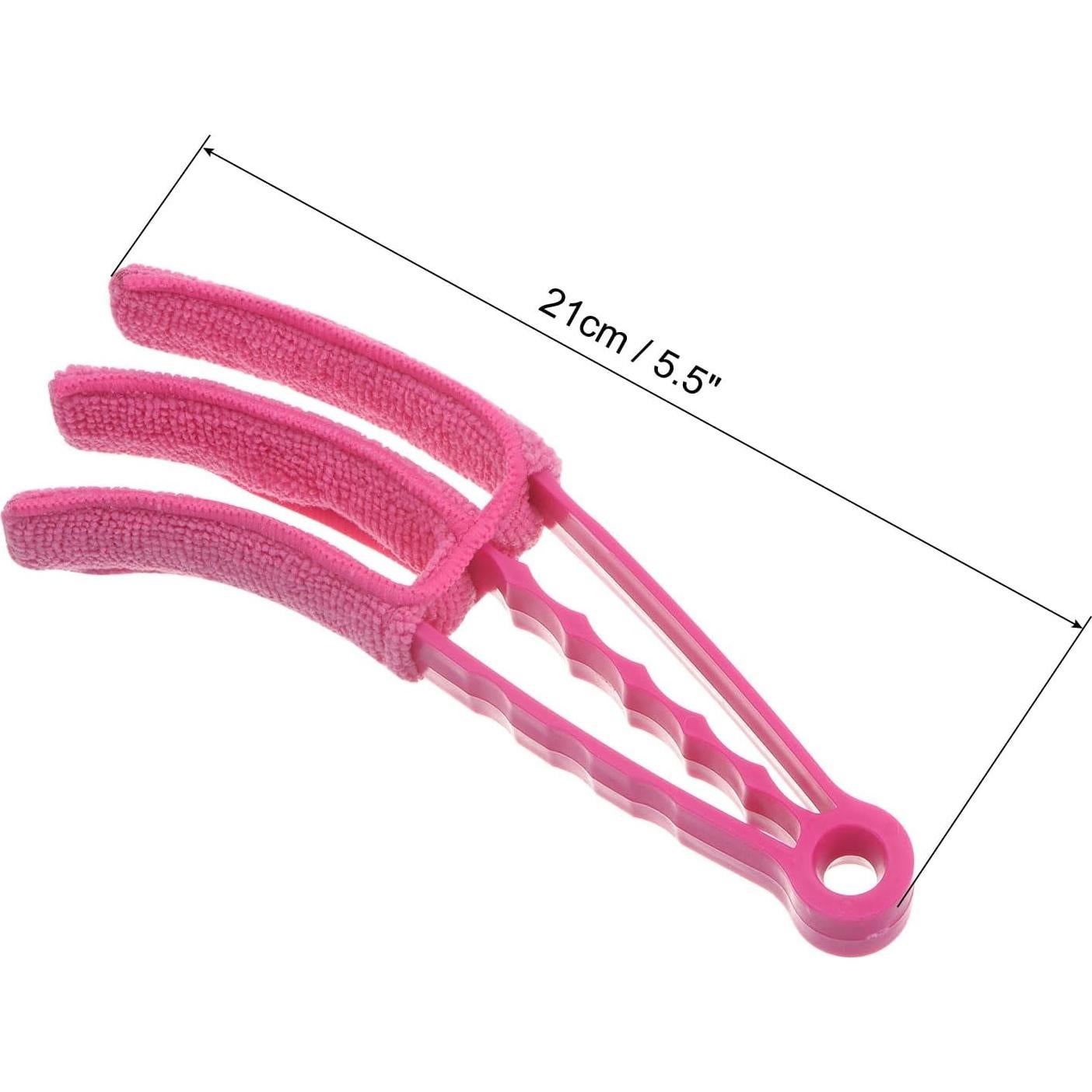 Limpiador de Persianas PATIKIL 4 Pcs Rosa 21cm Eficiente