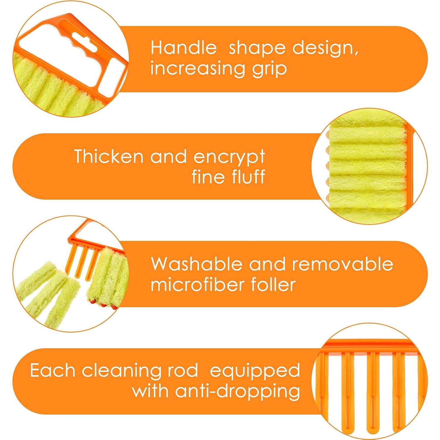 Kit de Limpieza de Persianas Venecianas Nuogo - 6 Piezas