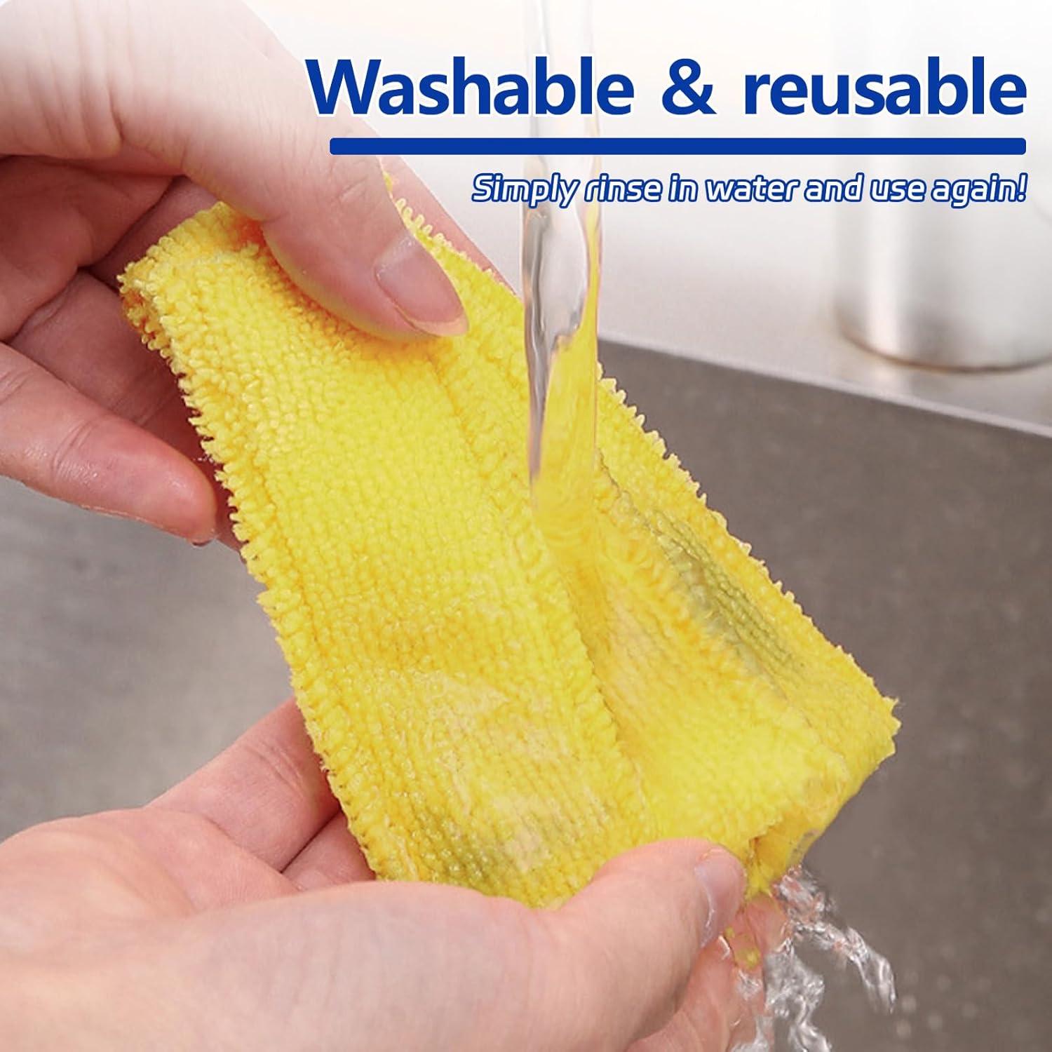 Limpiador de Persianas Ongfuwu con 5 Mangas de Microfibra