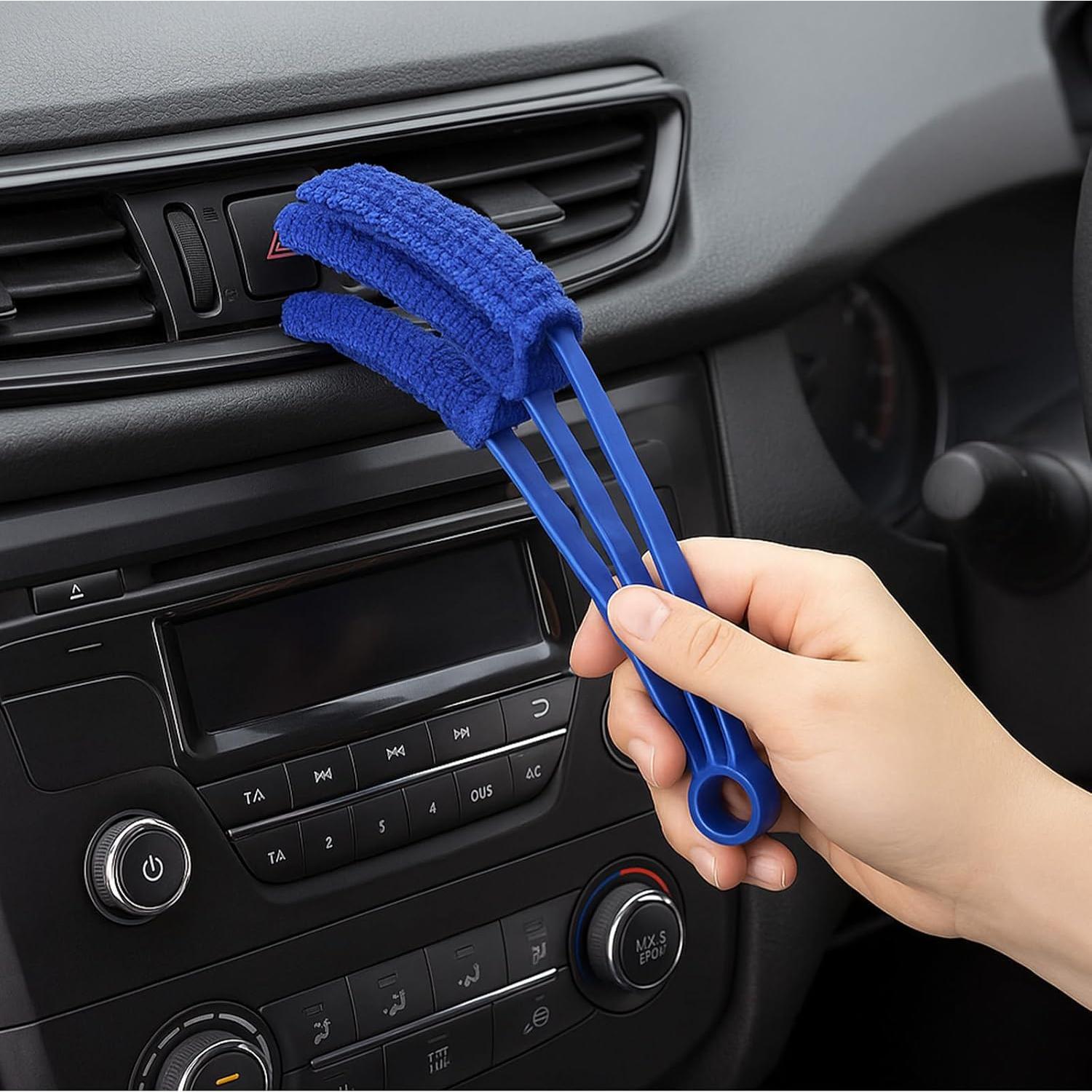 Limpiador de Persianas Ongfuwu con 5 Mangas de Microfibra