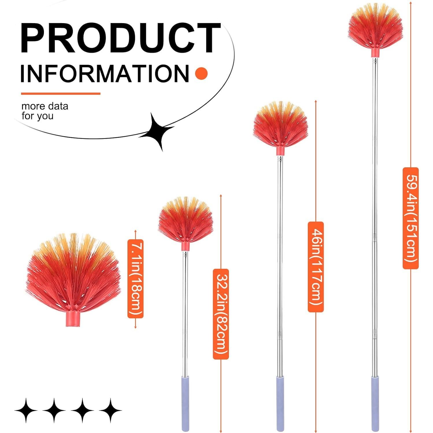 Duster Telarañas TOXYMHO Ajustable 149.86 cm Lavable