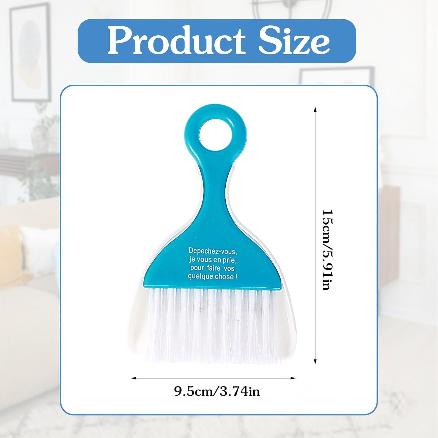 Juego de Mini Recogedor y Escoba Sibba 3 Piezas - Colores Vibrantes