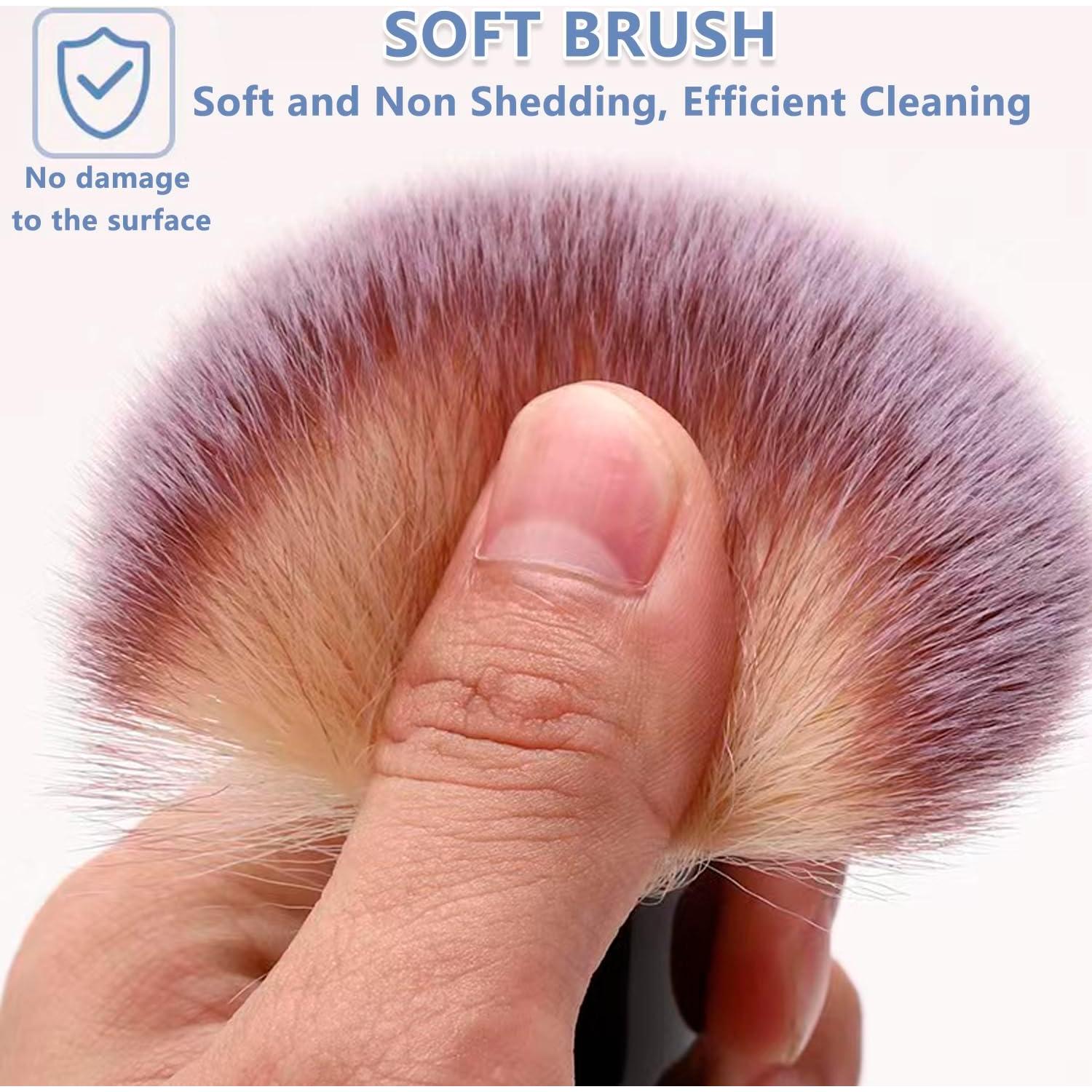 Cepillo de Plumas de Microfibra HDongany para Polvo - Compacto y Ecológico
