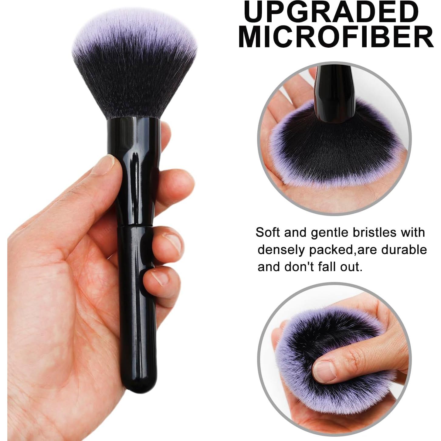 Cepillo de Microfibra para Polvo QINGHAHU - Compacto y Ecológico