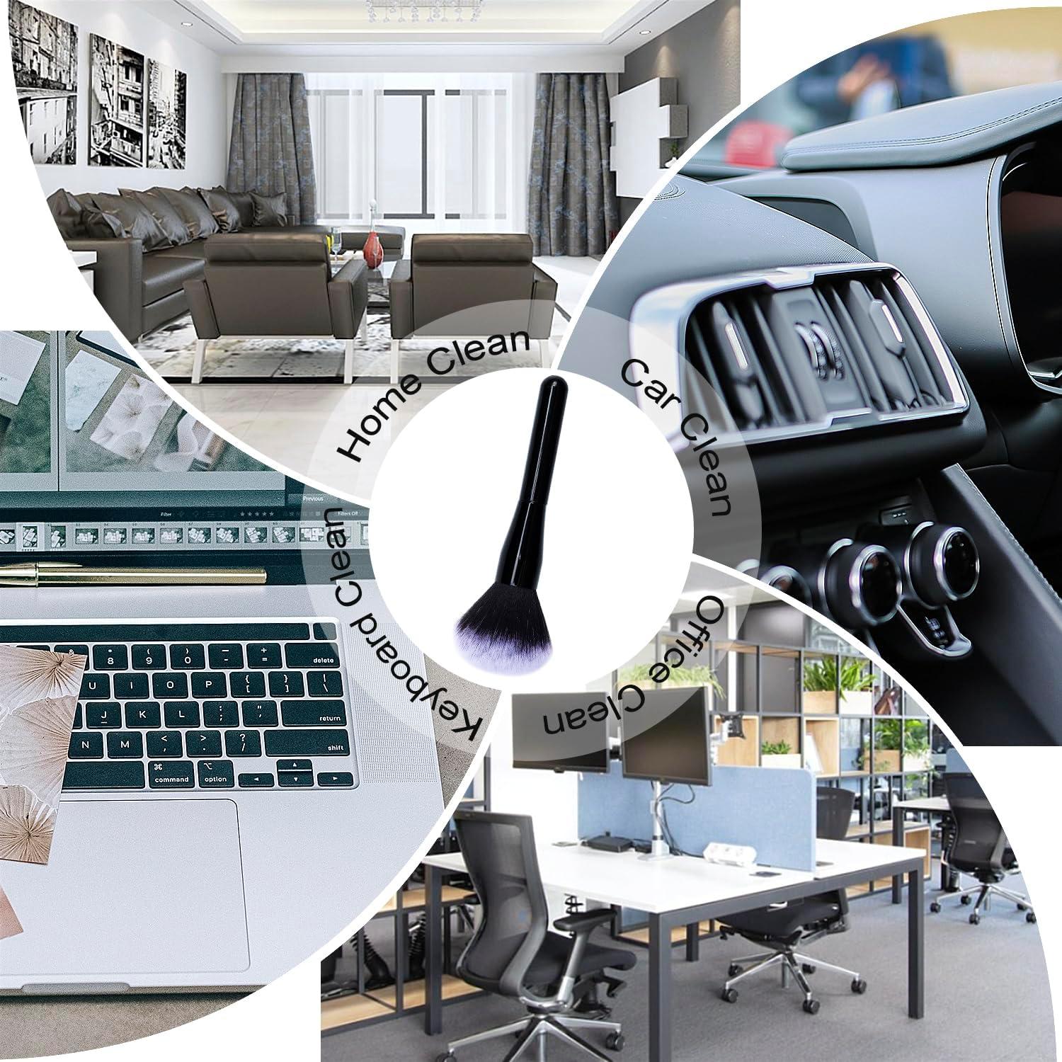 Cepillo de Microfibra para Polvo QINGHAHU - Compacto y Ecológico