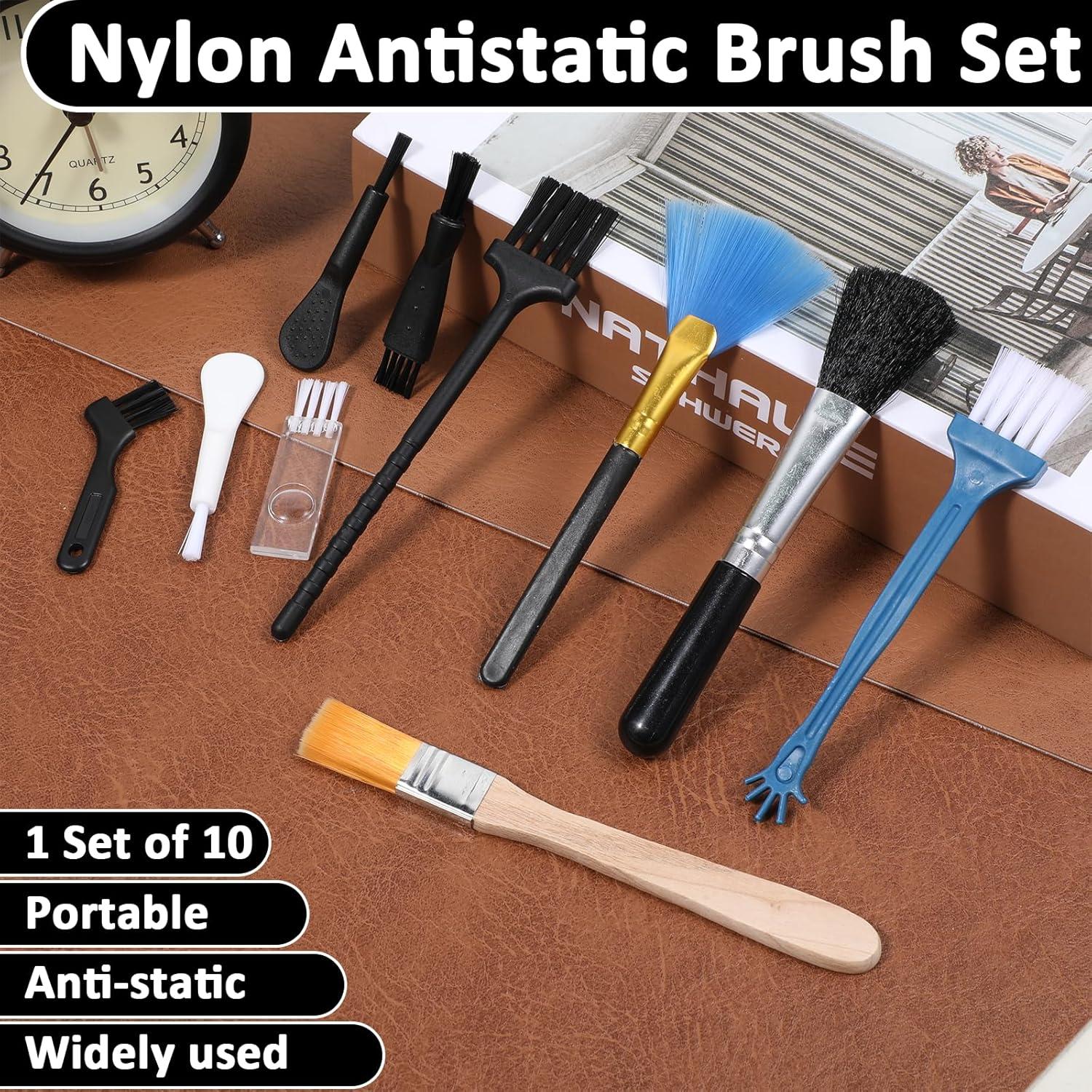 Kit de 10 Cepillos de Limpieza Antiestáticos FdcLixuvol