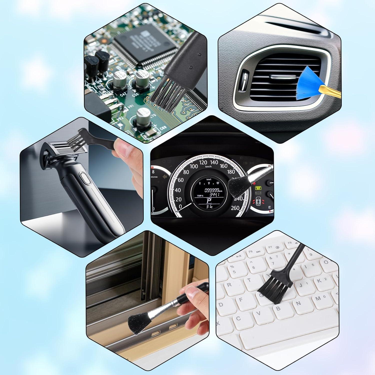 Kit de 10 Cepillos de Limpieza Antiestáticos FdcLixuvol