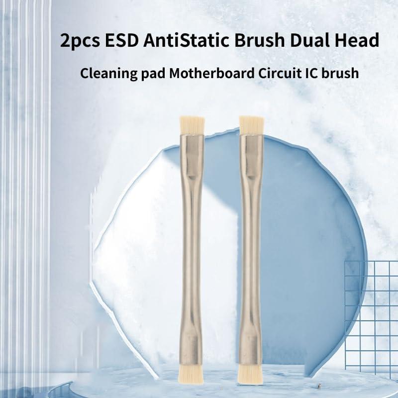 Cepillo Antiestático ESD 2 PCS Bindpo para Limpieza de Teclados y Electrónicos