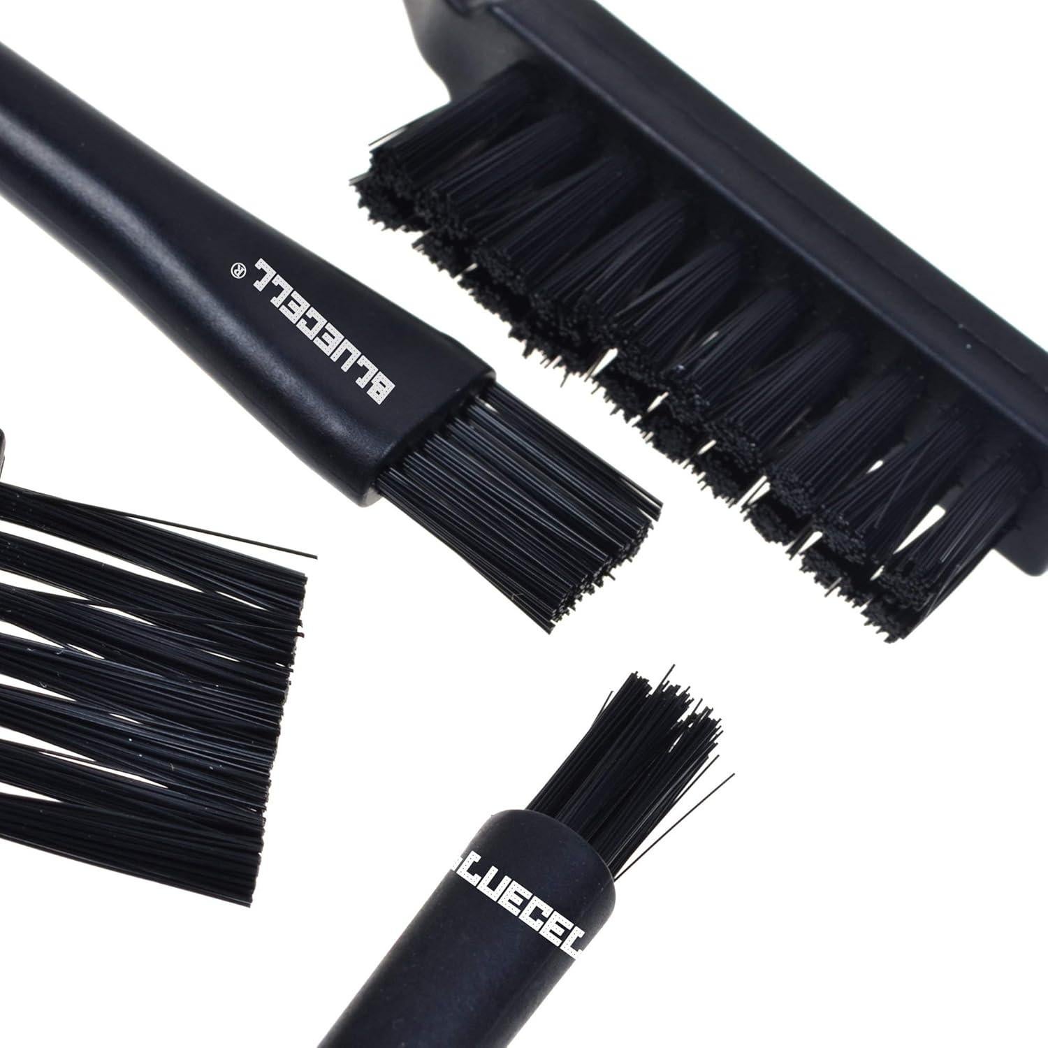 Set de 4 Cepillos Anti-Estáticos de Nylon para Limpieza