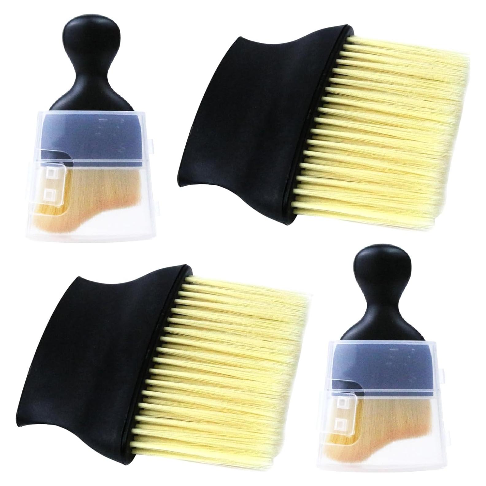 Juego de 4 Cepillos de Limpieza para Interior de Auto Naturahand