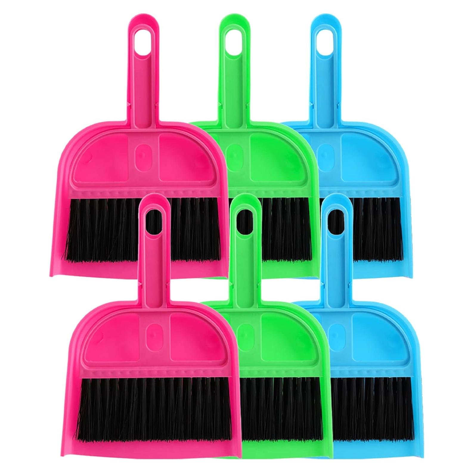 Set de Mini Escoba y Recogedor TOPZEA - 12 Piezas, Plástico