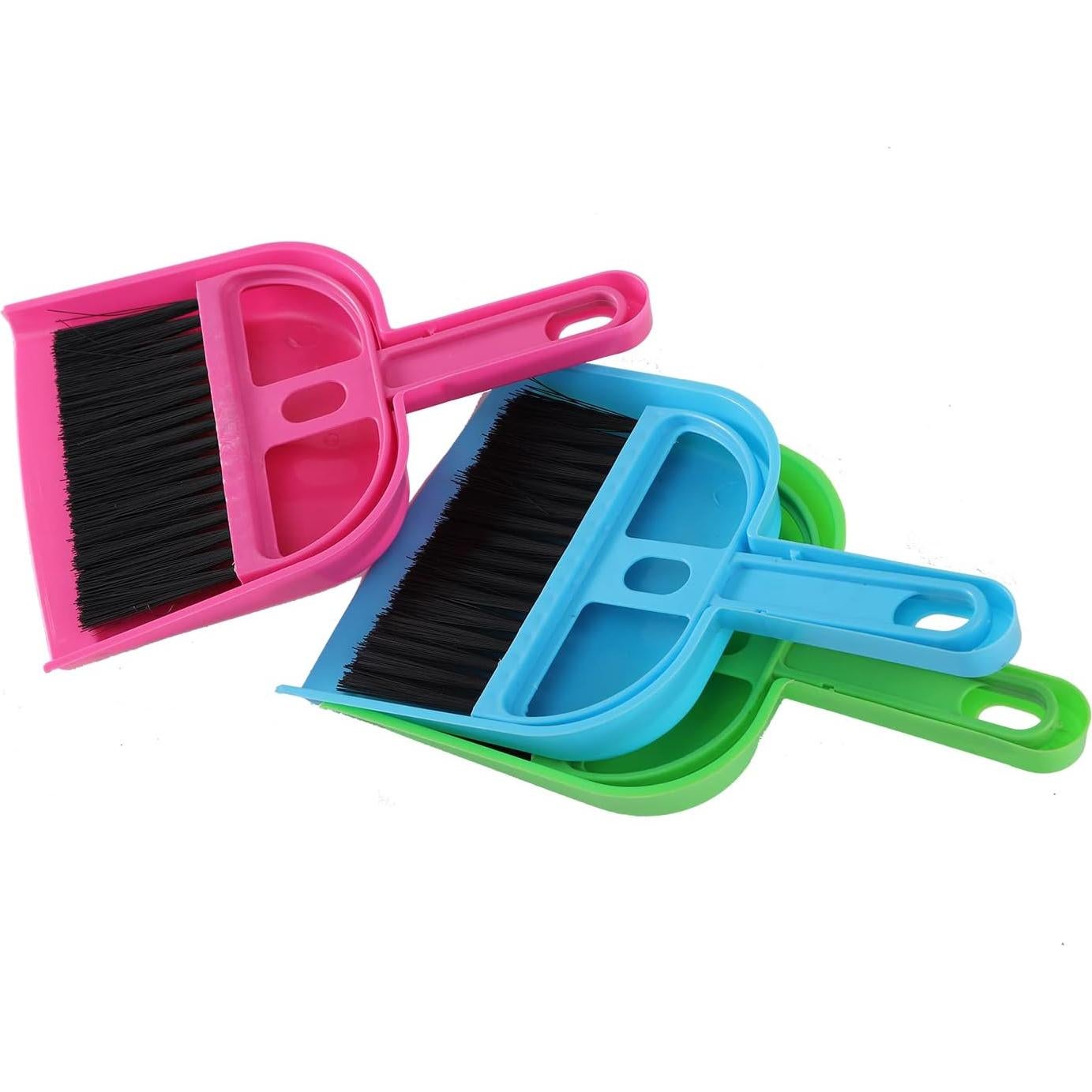 Set de Mini Escoba y Recogedor TOPZEA - 12 Piezas, Plástico