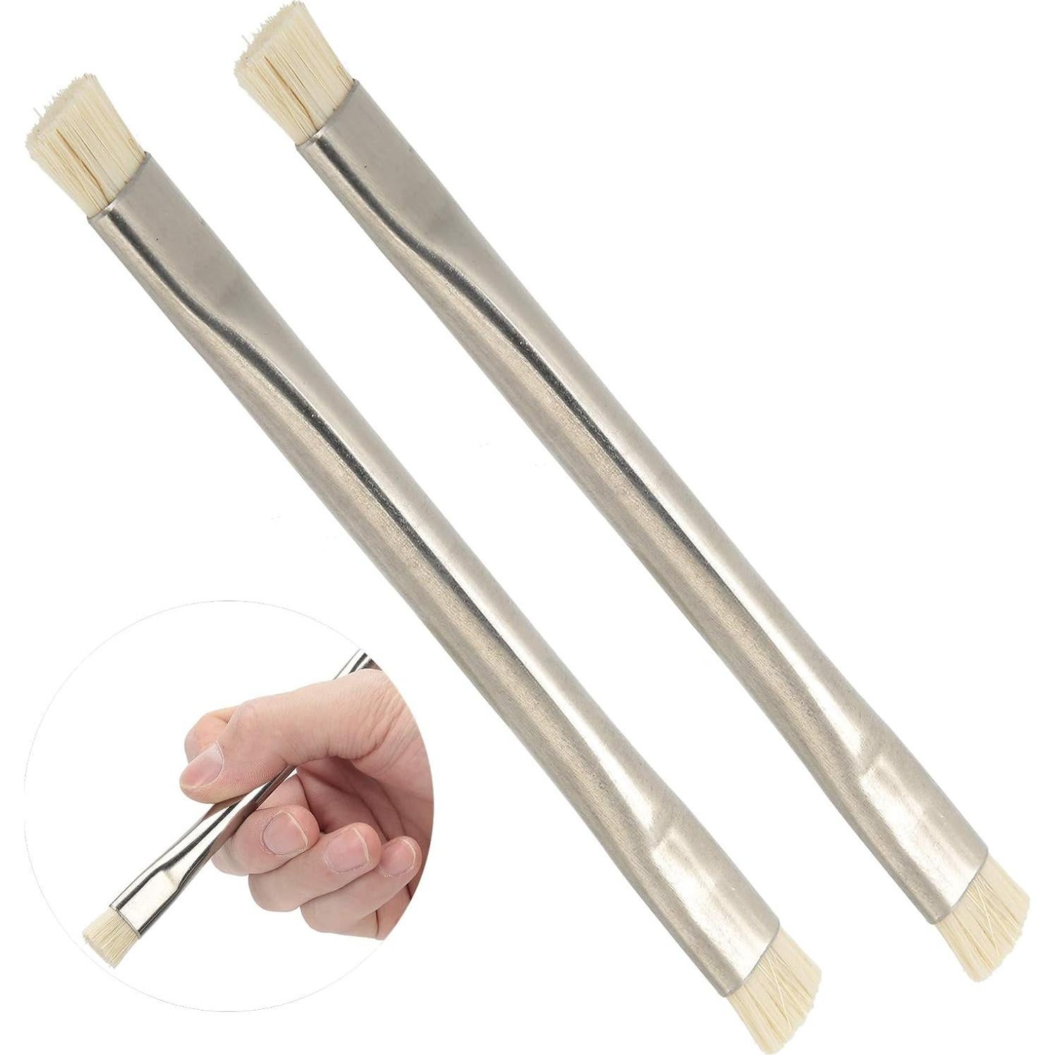Cepillo Antiestático Estink - Paquete de 2 Cepillos de Metal ESD