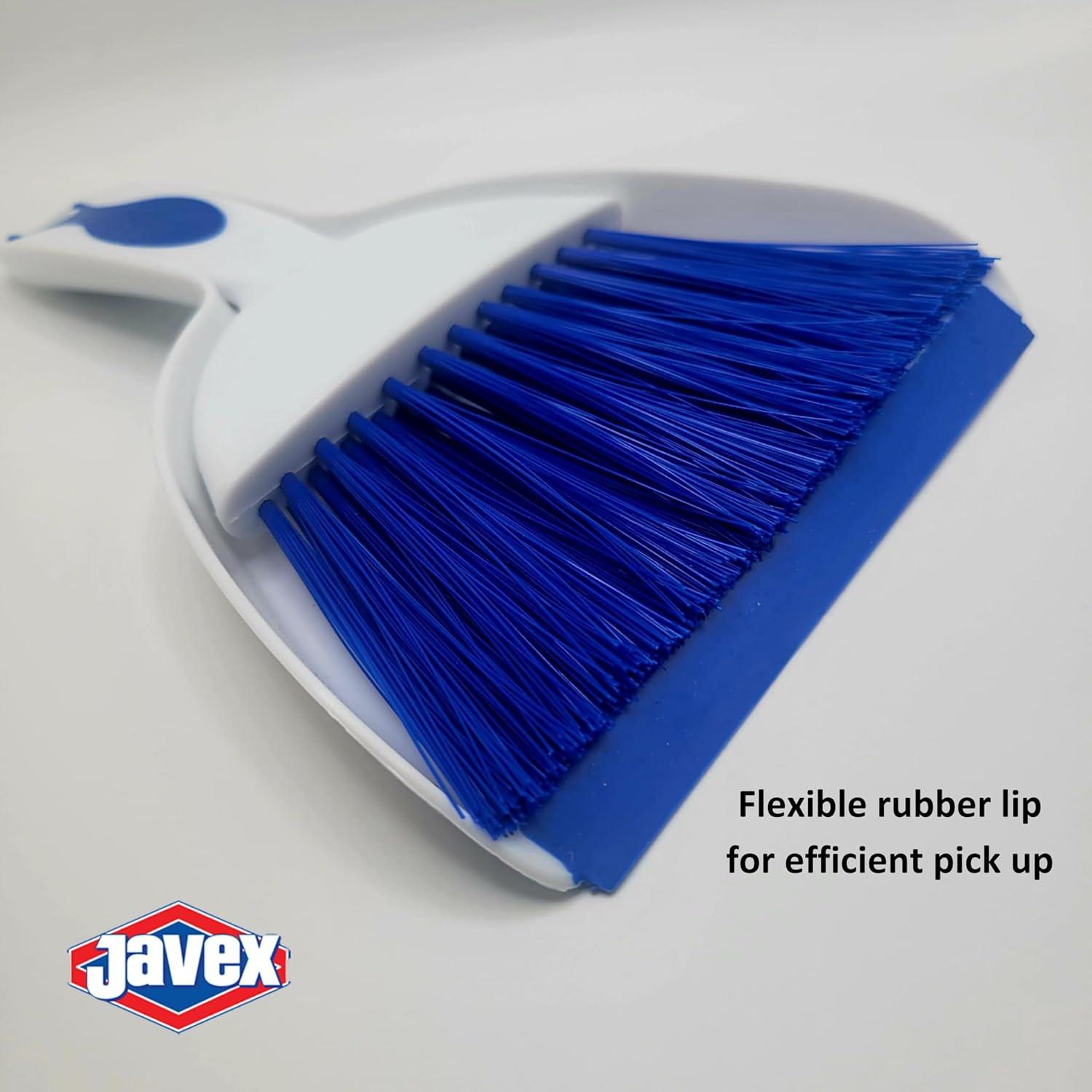 Juego de Mini Recogedor y Cepillo Javex, Compacto y Ergonómico