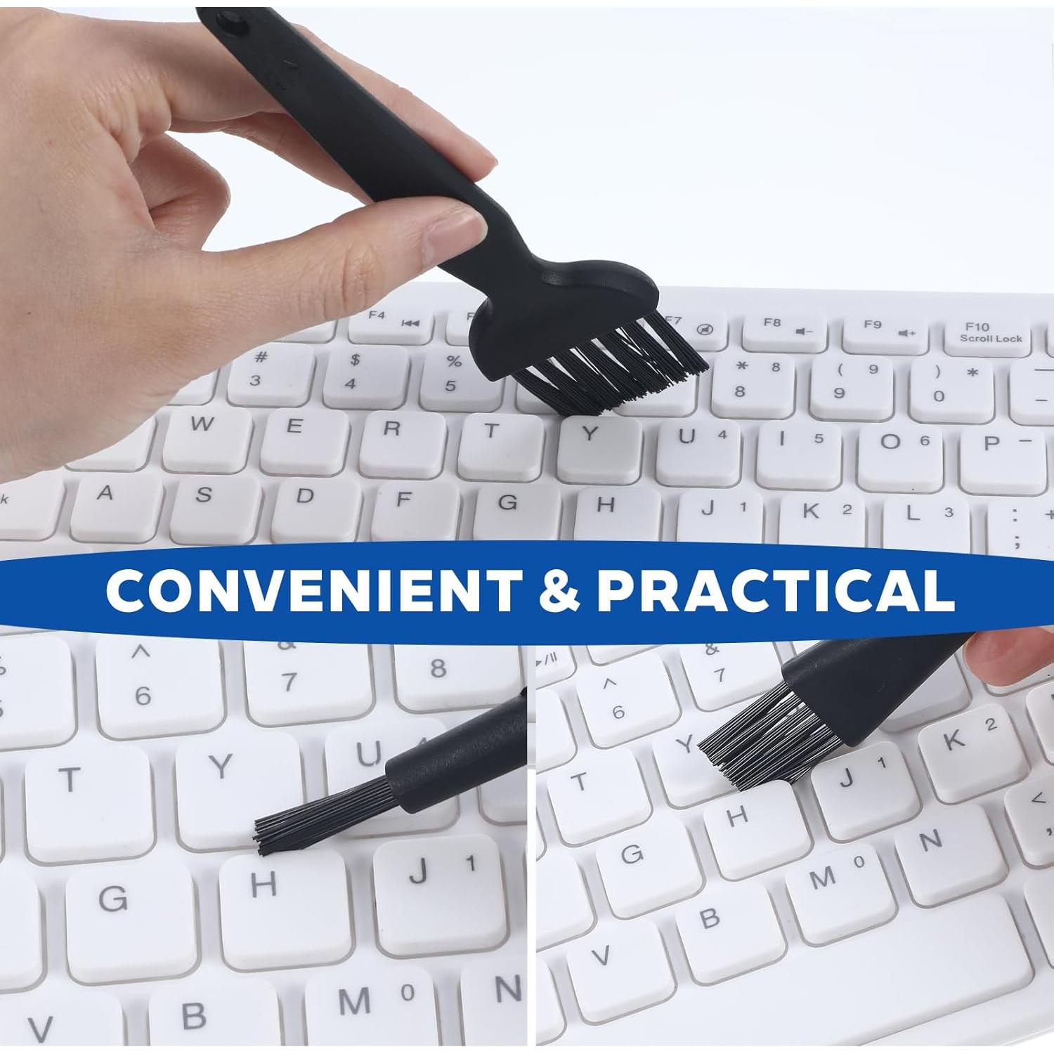 Kit de Cepillos de Limpieza de Teclado Ymapinc 7 PZS ESD-Safe