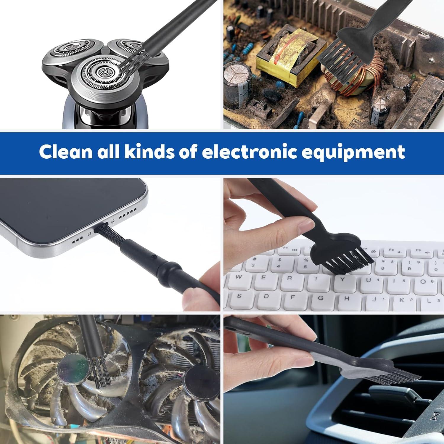 Kit de Cepillos de Limpieza de Teclado Ymapinc 7 PZS ESD-Safe