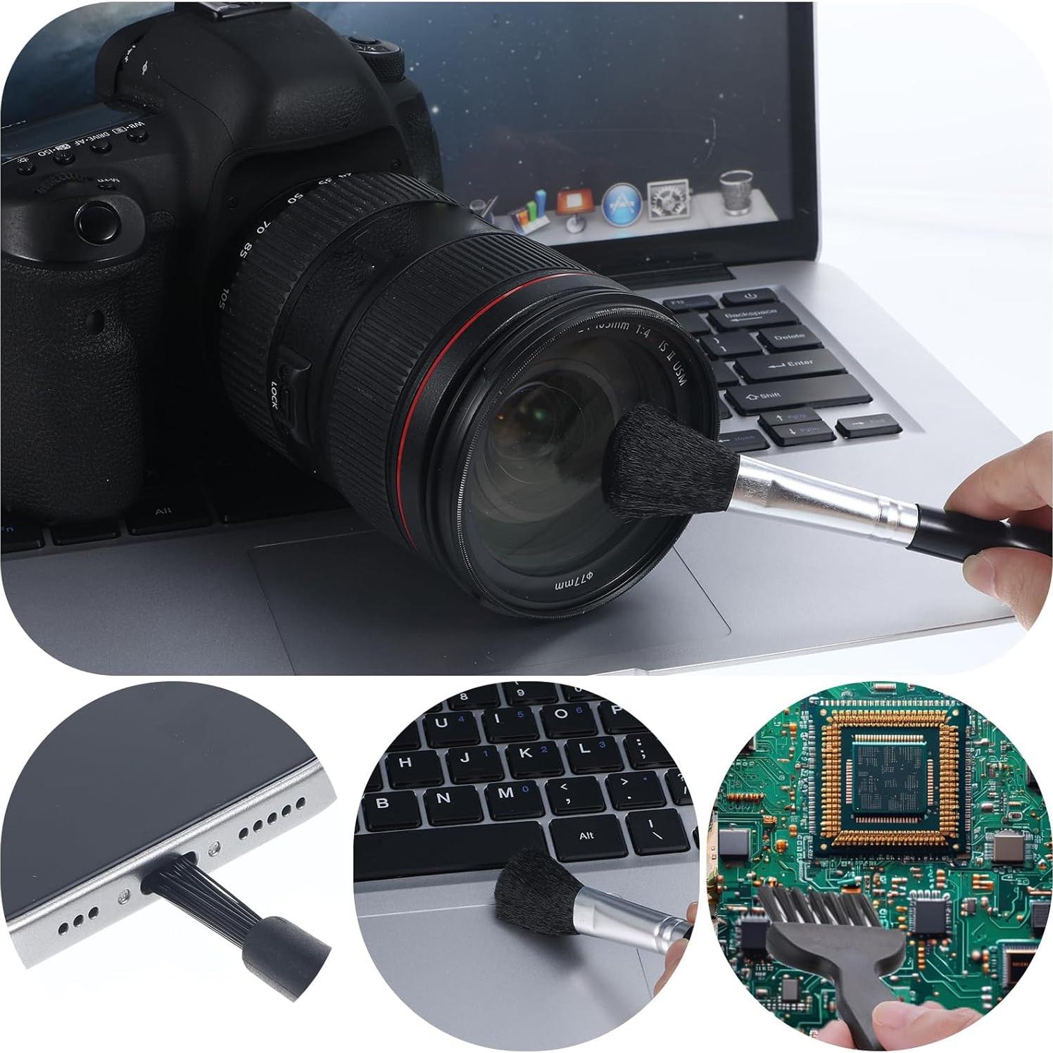 Kit de Cepillos de Limpieza de Teclado Ymapinc 7 PZS ESD-Safe