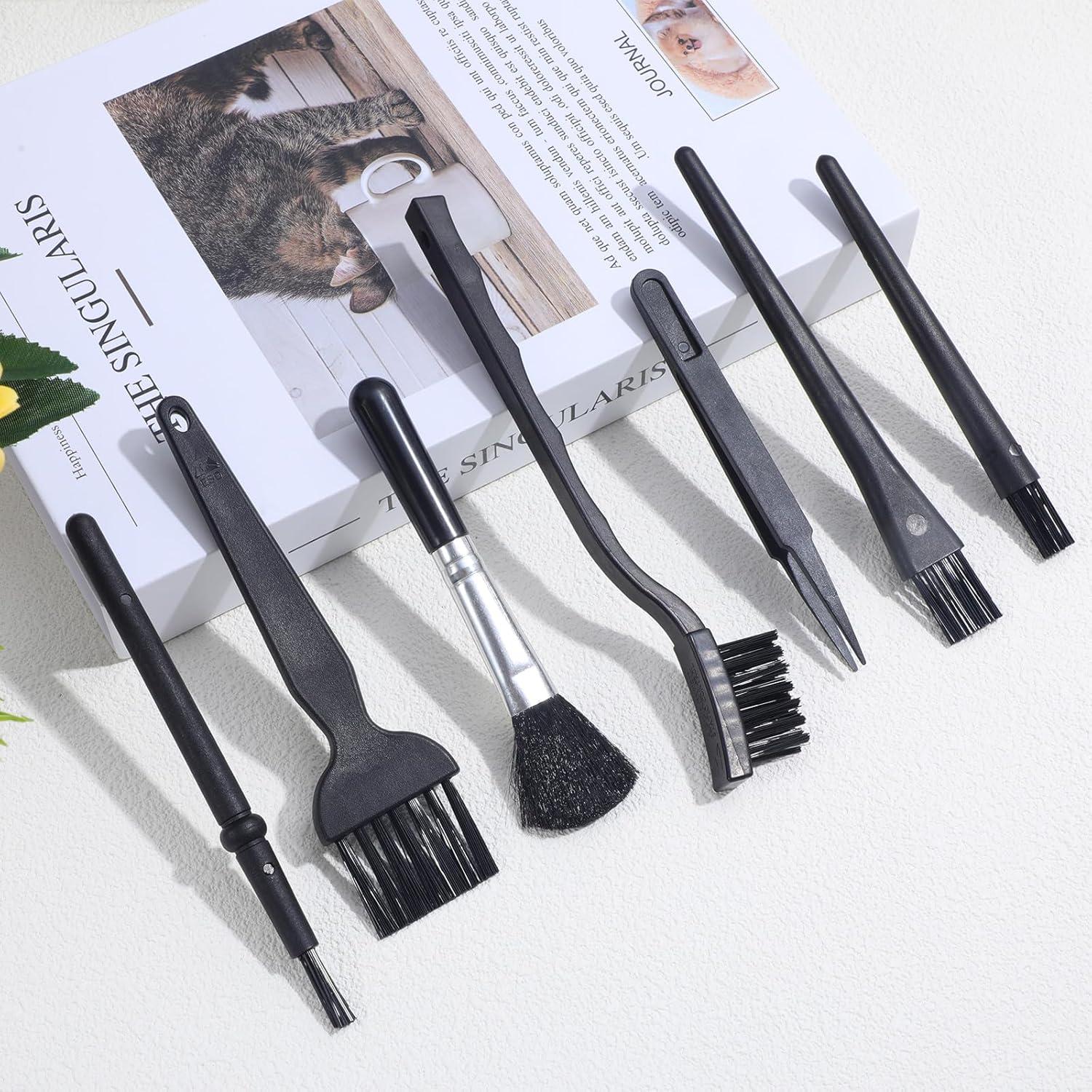 Kit de Cepillos de Limpieza de Teclado Ymapinc 7 PZS ESD-Safe