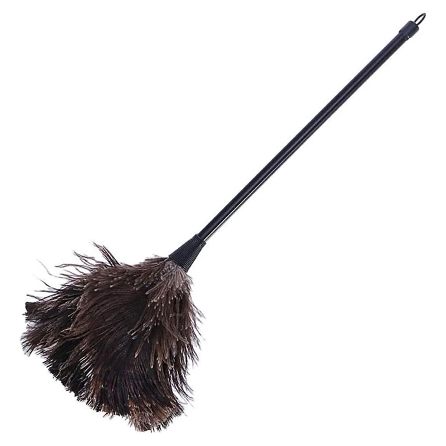 Cepillo de Plumas de Avestruz HYBEW 40cm para Limpieza de Polvo