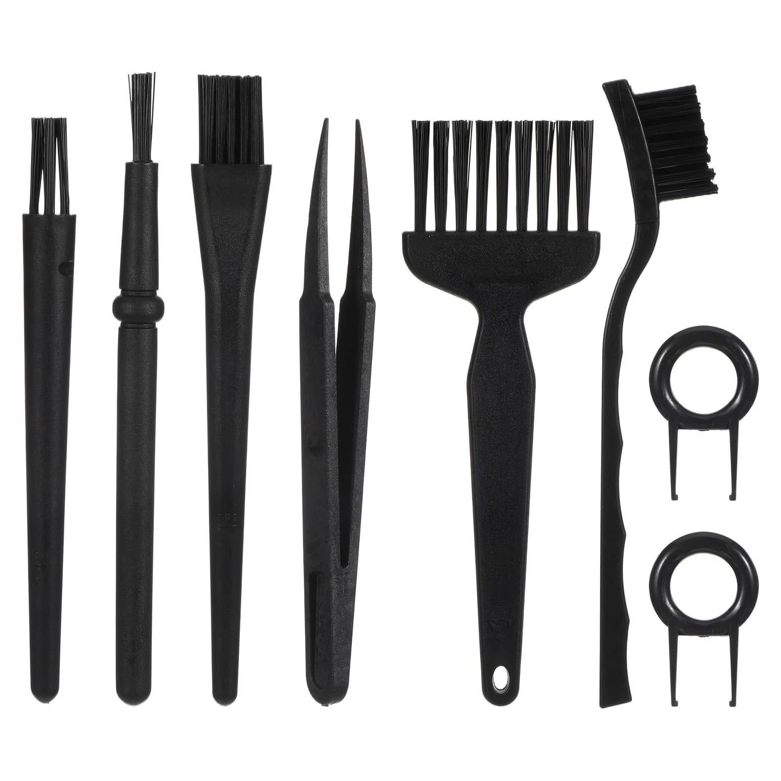 Kit de limpieza de teclado 8 en 1 Bremorou con cepillos de nylon