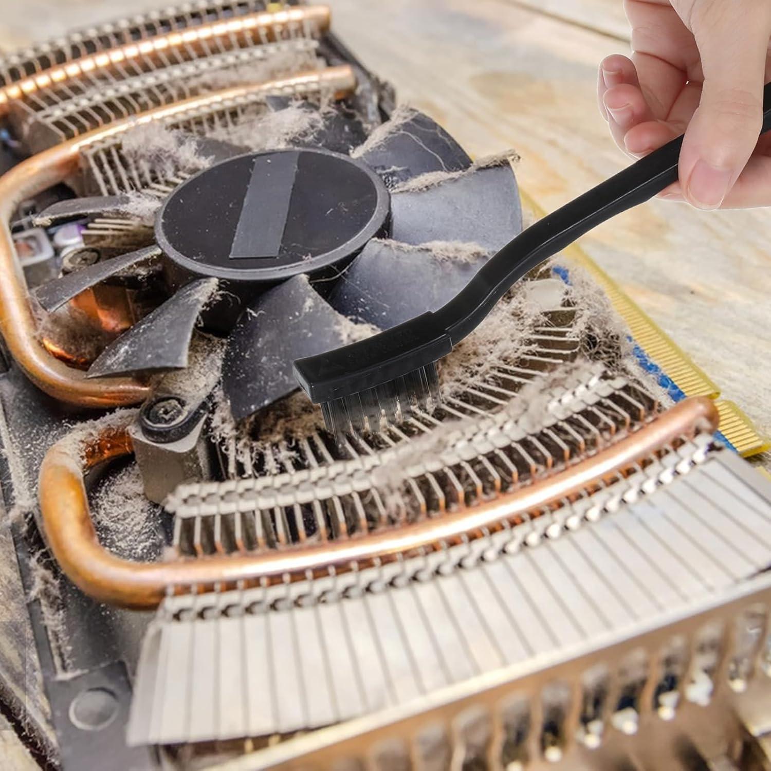 Kit de limpieza de teclado 8 en 1 Bremorou con cepillos de nylon