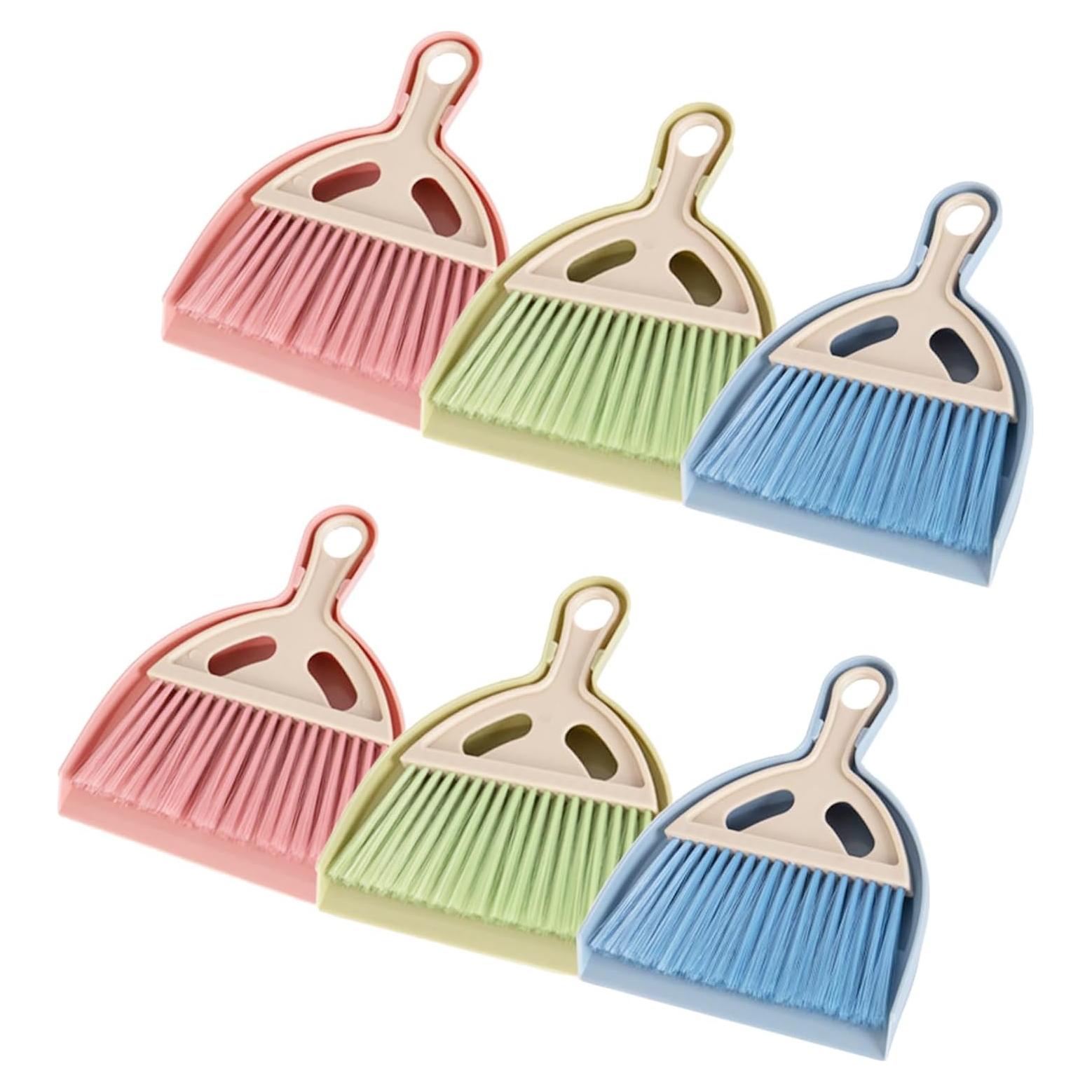 Juego de 6 Piezas de Mini Escoba y Recogedor SHANDERBAR