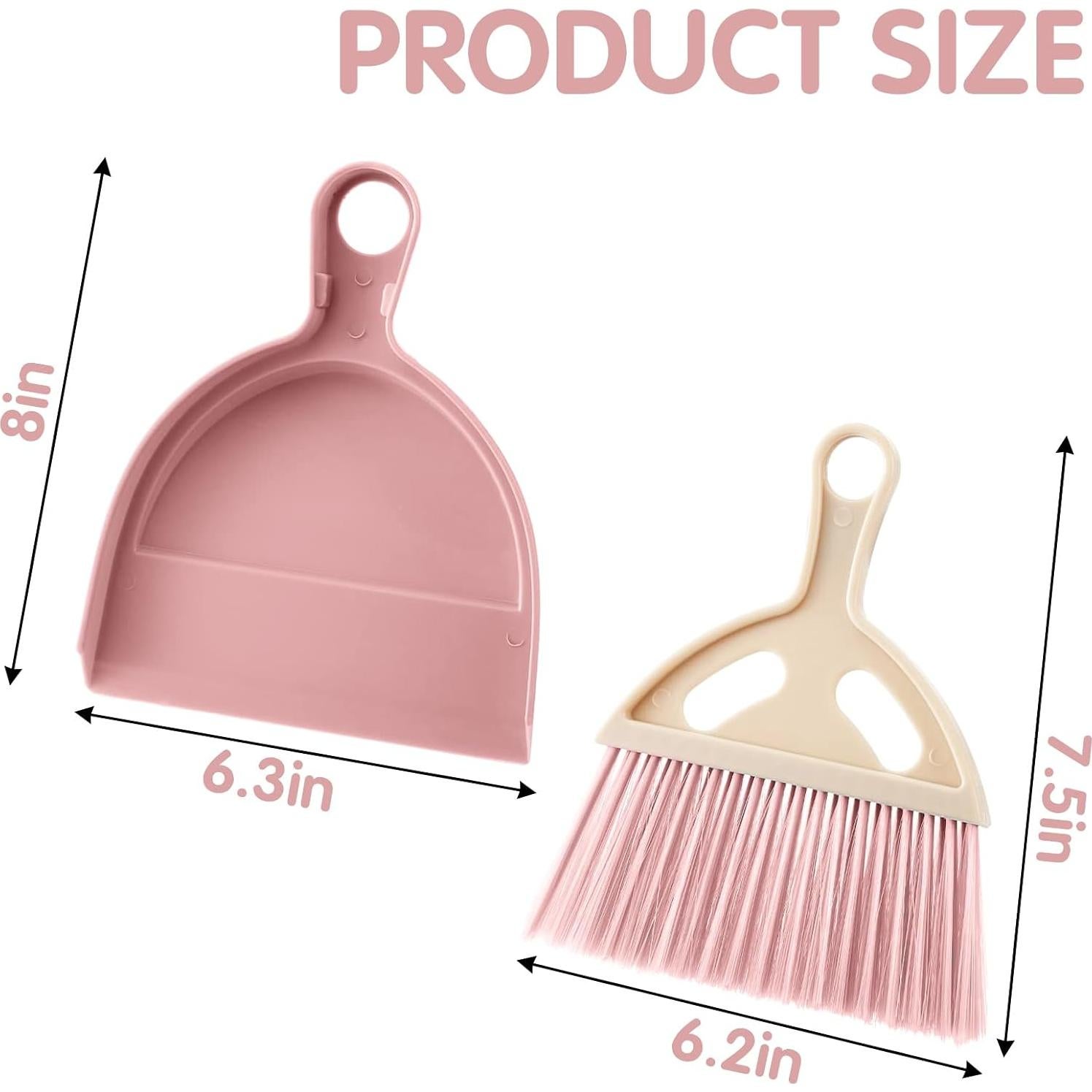 Juego de 6 Piezas de Mini Escoba y Recogedor SHANDERBAR