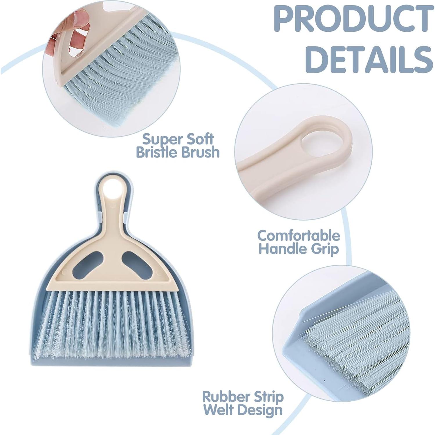 Juego de 6 Piezas de Mini Escoba y Recogedor SHANDERBAR