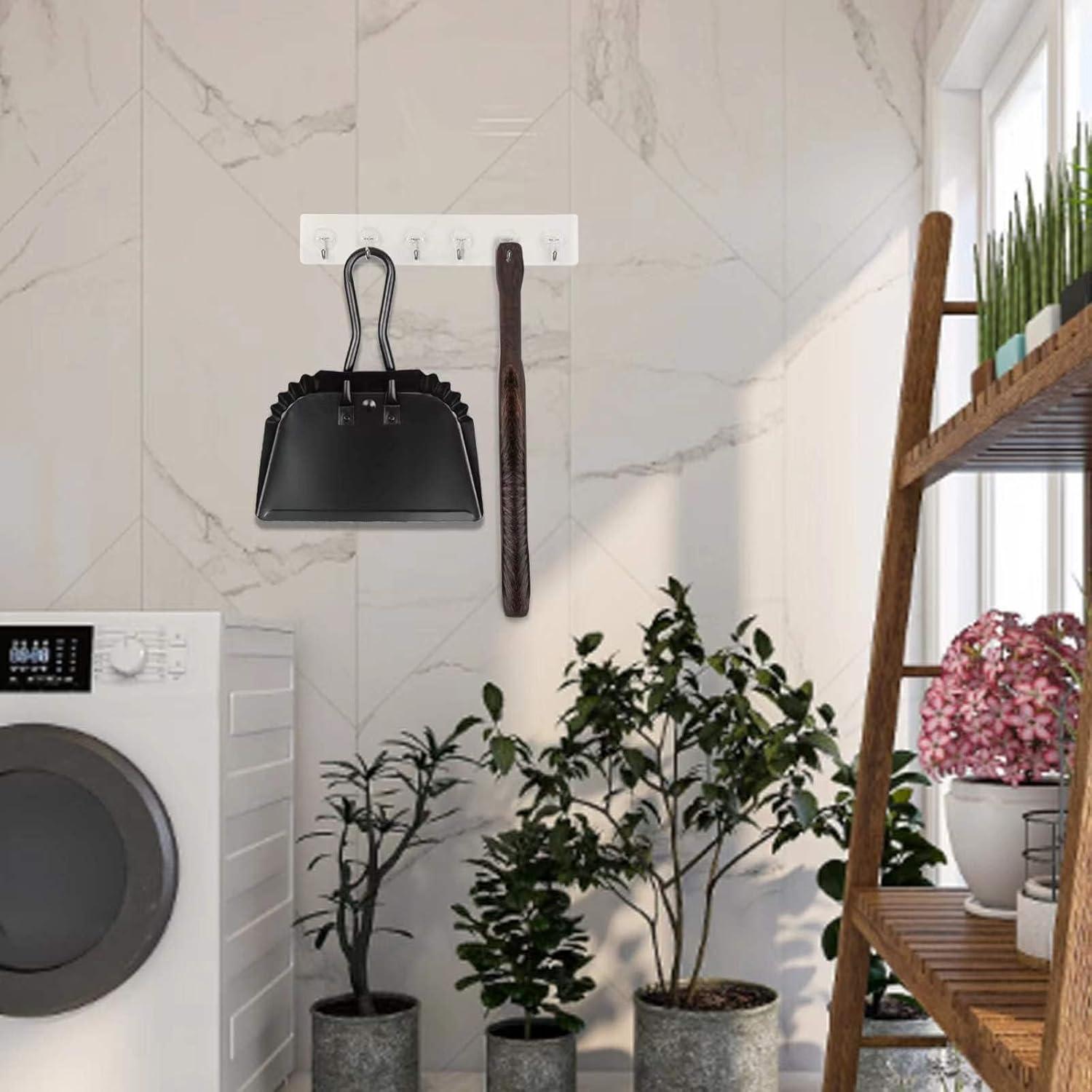 Juego de Recogedor y Cepillo Yangbaga - Metal y Madera 30x36.5 cm