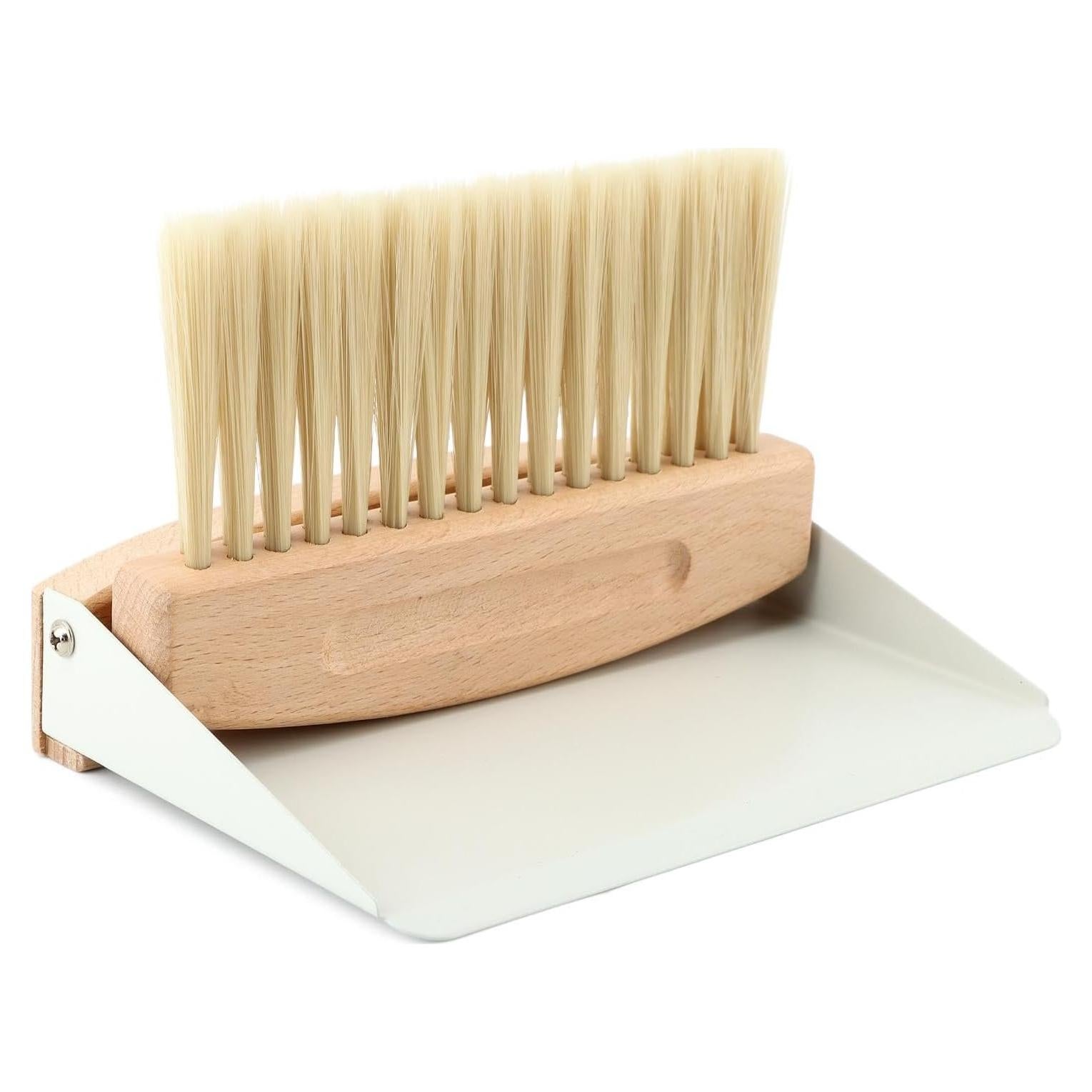 Juego de Mini Cepillo y Recogedor Pilarmuture - Madera, 15.5x10.5cm