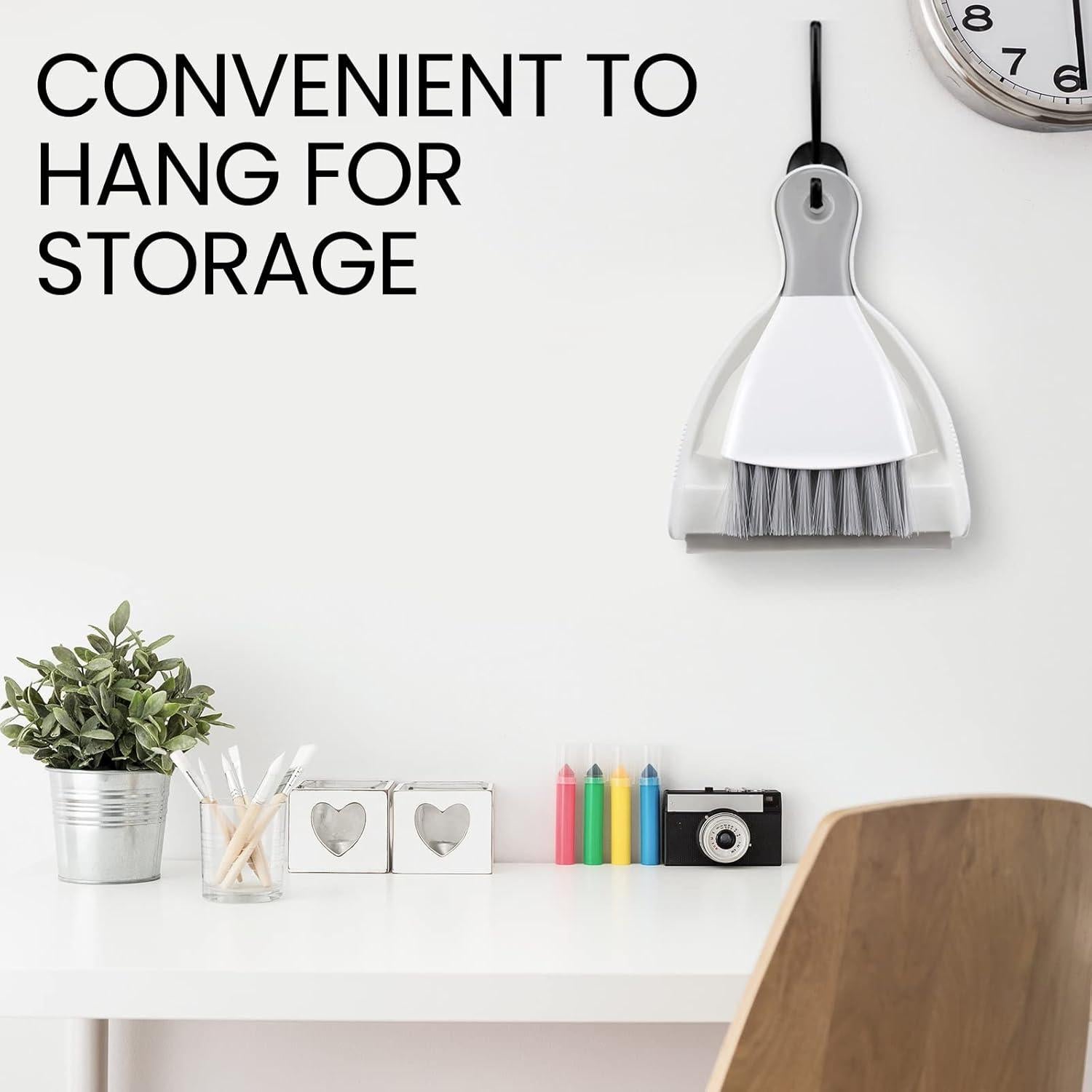 Conjunto de Escoba y Recogedor Zopeal - 6 Juegos Mini para Limpieza